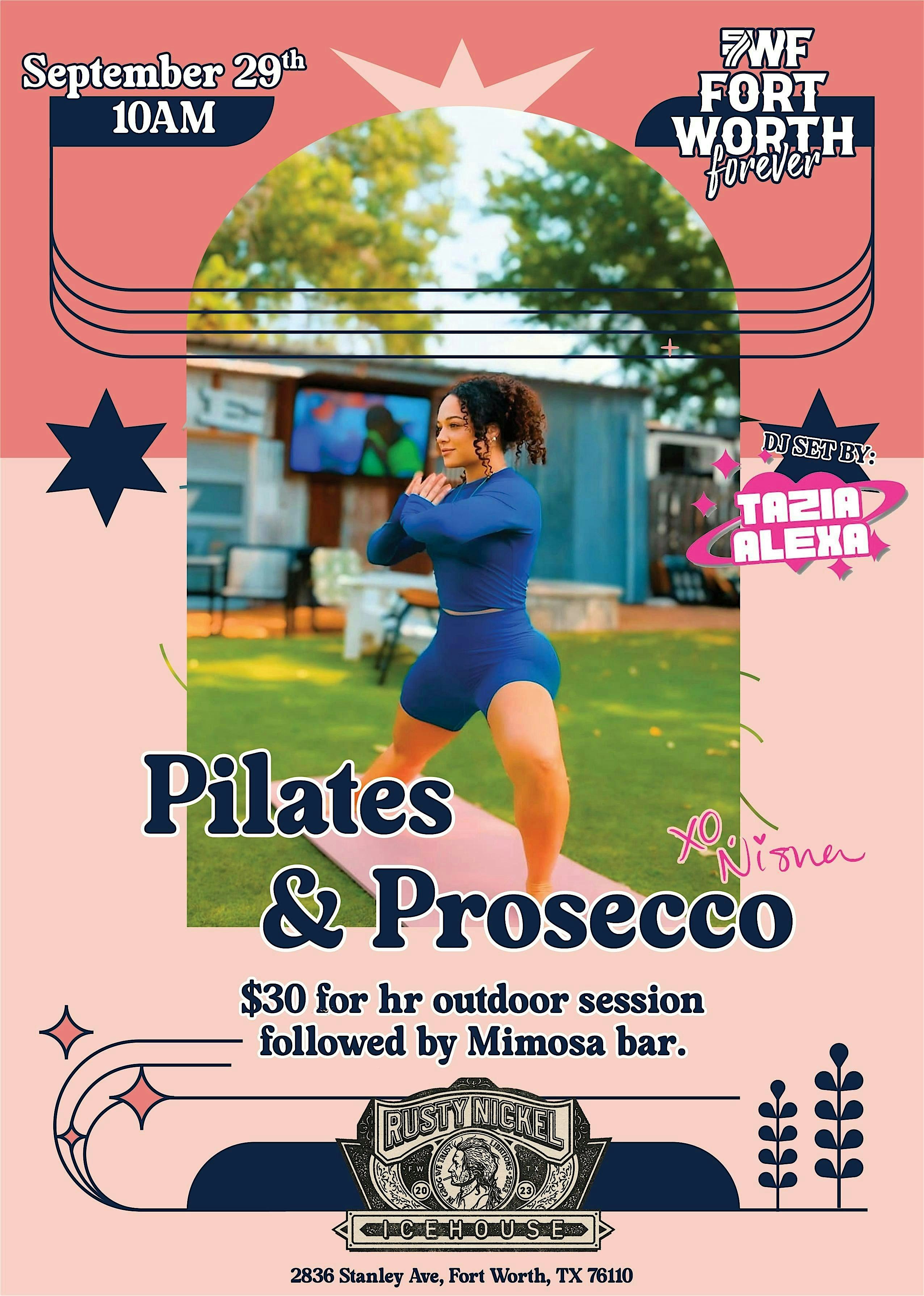 Pilates & Prosecco – Fort Worth, TX