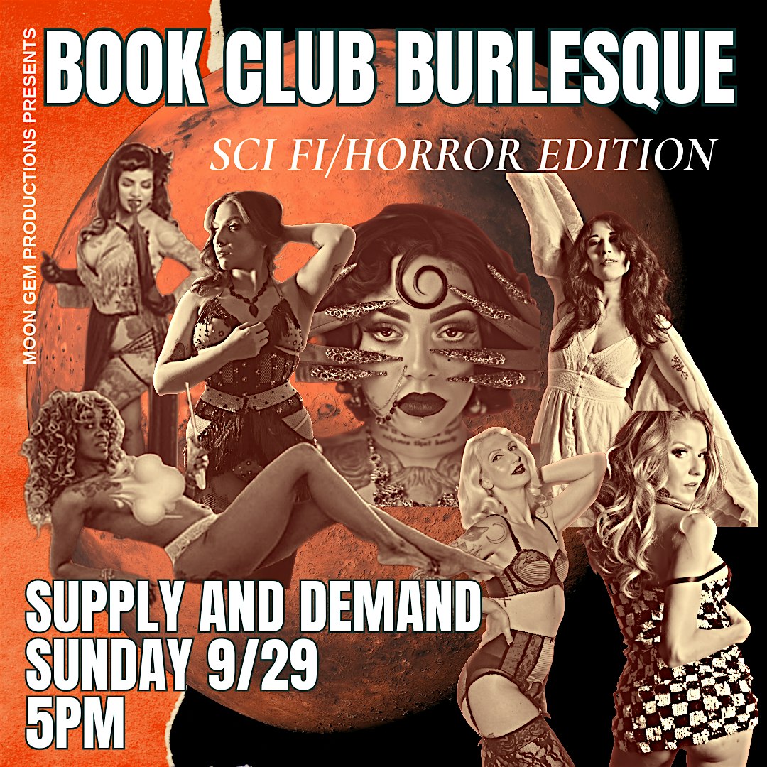 BOOK CLUB BURLESQUE: SCI-FI/HORROR EDITION – Long Beach, CA