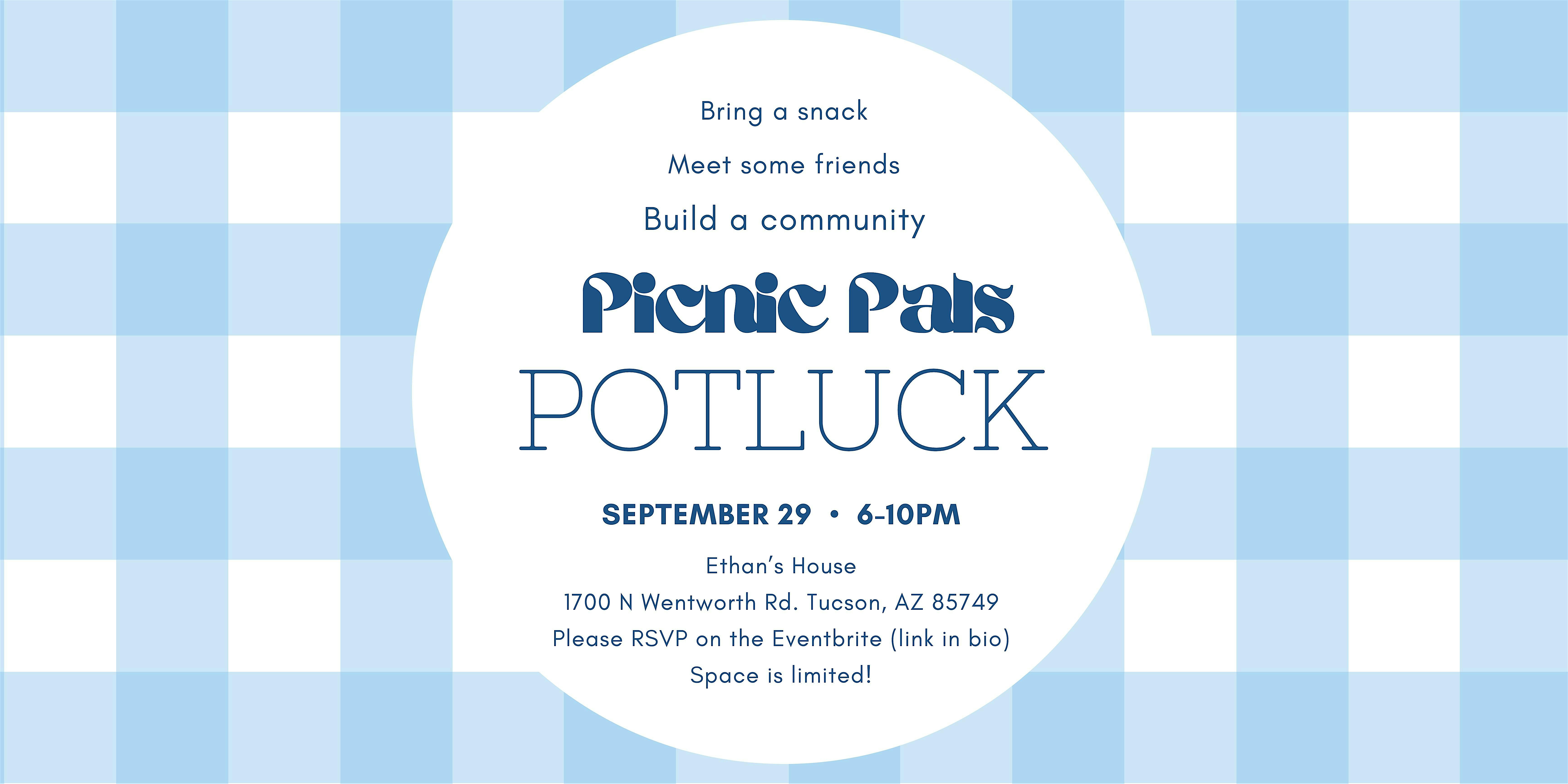 Picnic Pals Potluck – Tucson, AZ