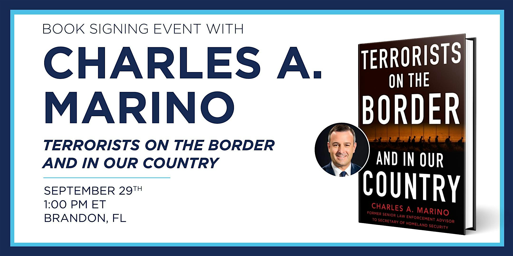 Charles A. Marino Book Signing Event – Brandon, FL