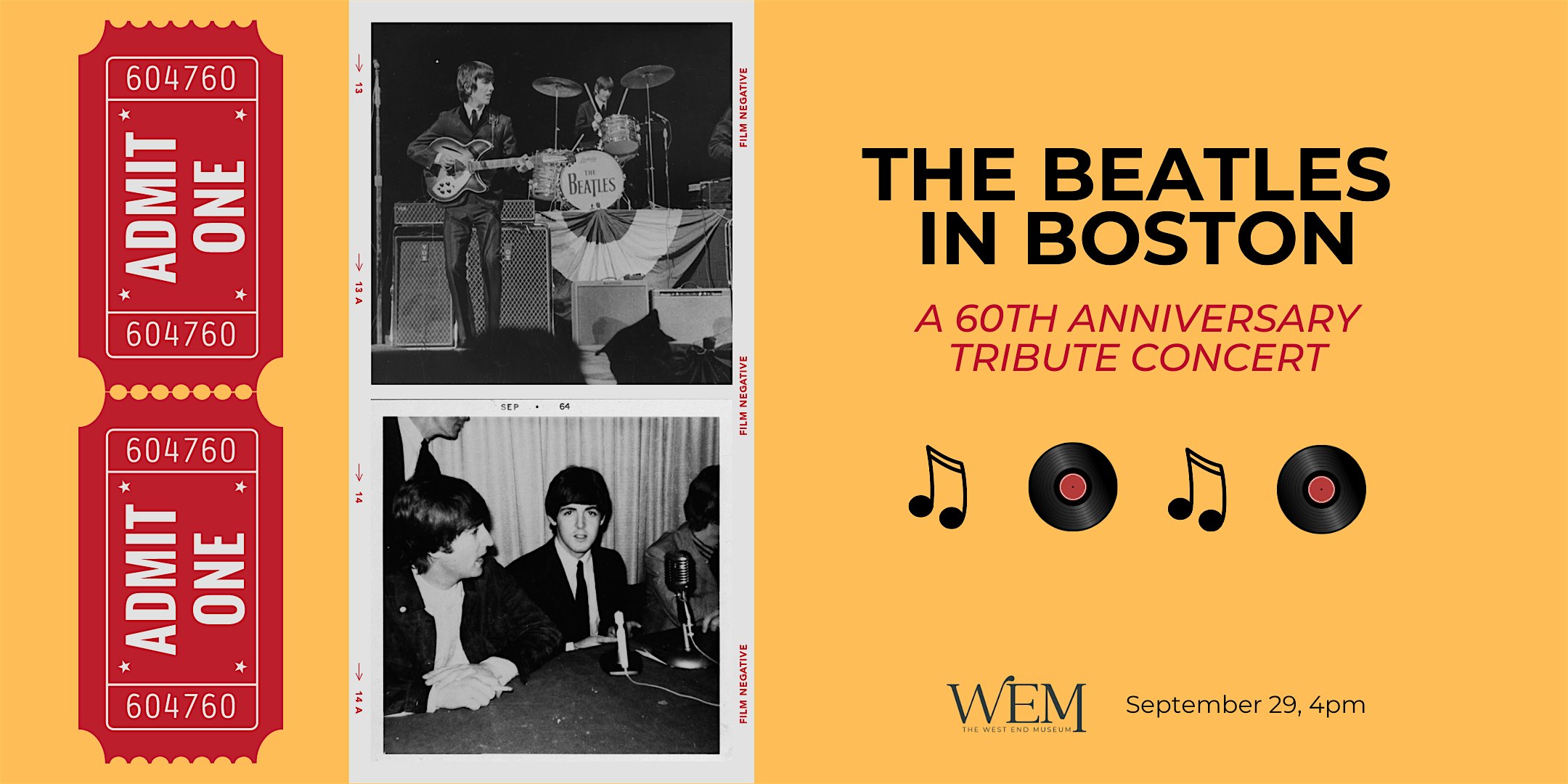 The Beatles in Boston: A 60th Anniversary Tribute Concert – Boston, MA