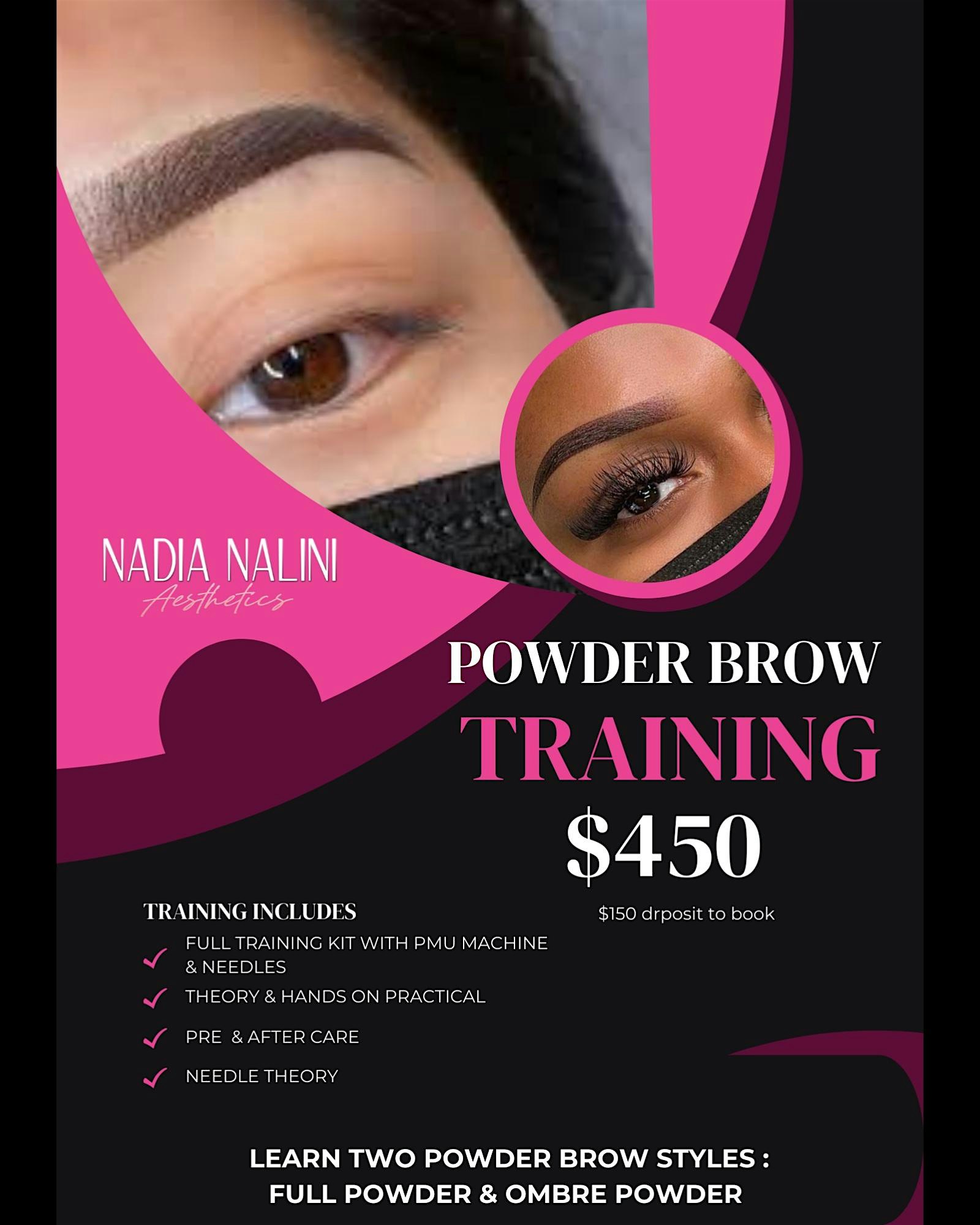 NYC – POWDER BROW TRAINING- $450 – Queens, NY