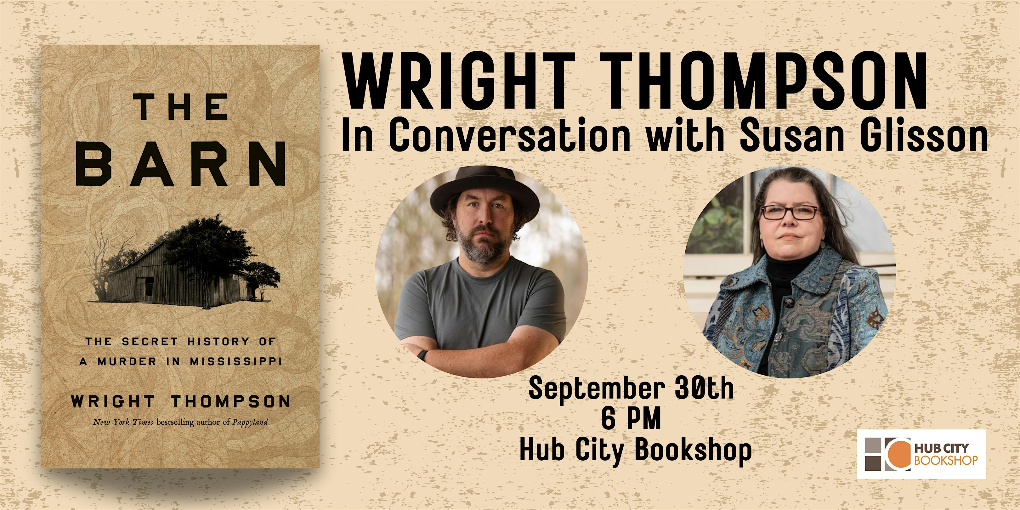 Purchase Wright Thompson in Conversation with Susan Glisson Tickets: Don't miss this upcoming 2024 Local Event in Spartanburg