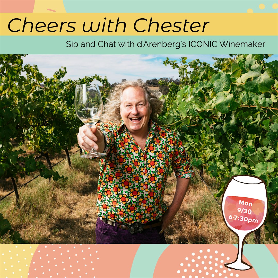 Cheers with Chester! An Aussie Wine Tasting Event – Minneapolis, MN