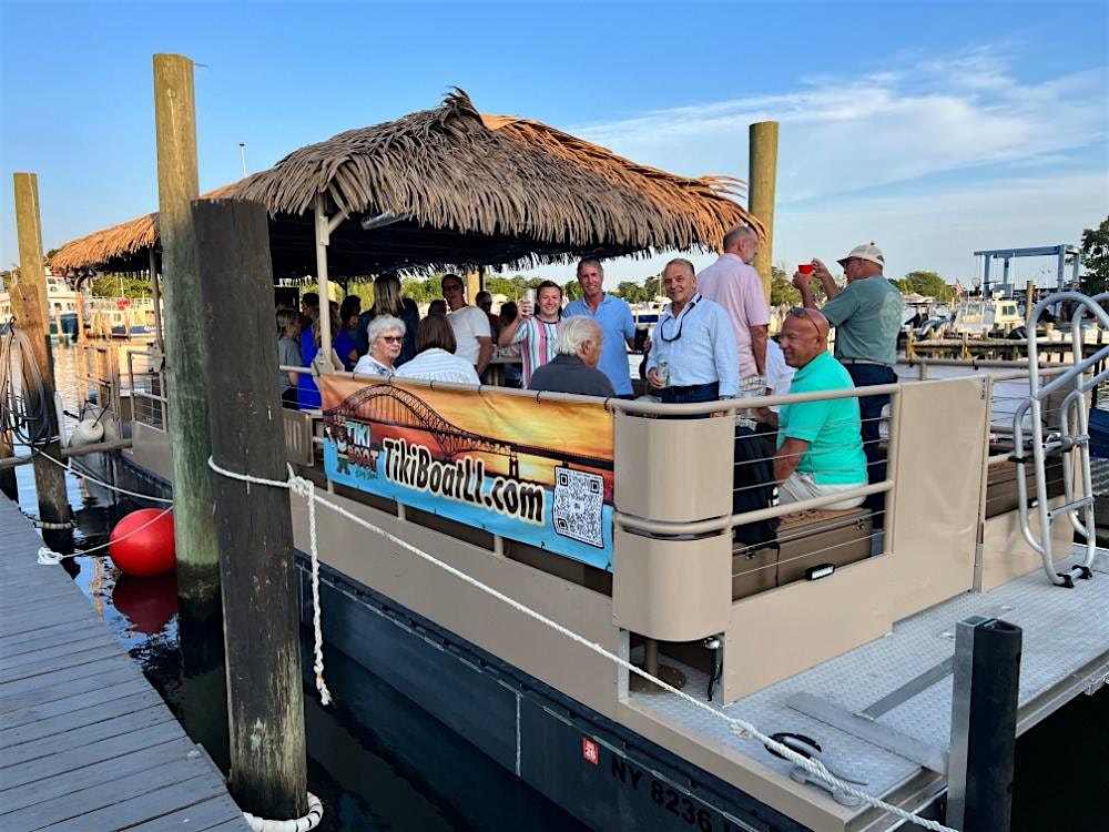 Tiki Boat Party Cruise in Oakdale, NY. Evening Times – Oakdale, NY