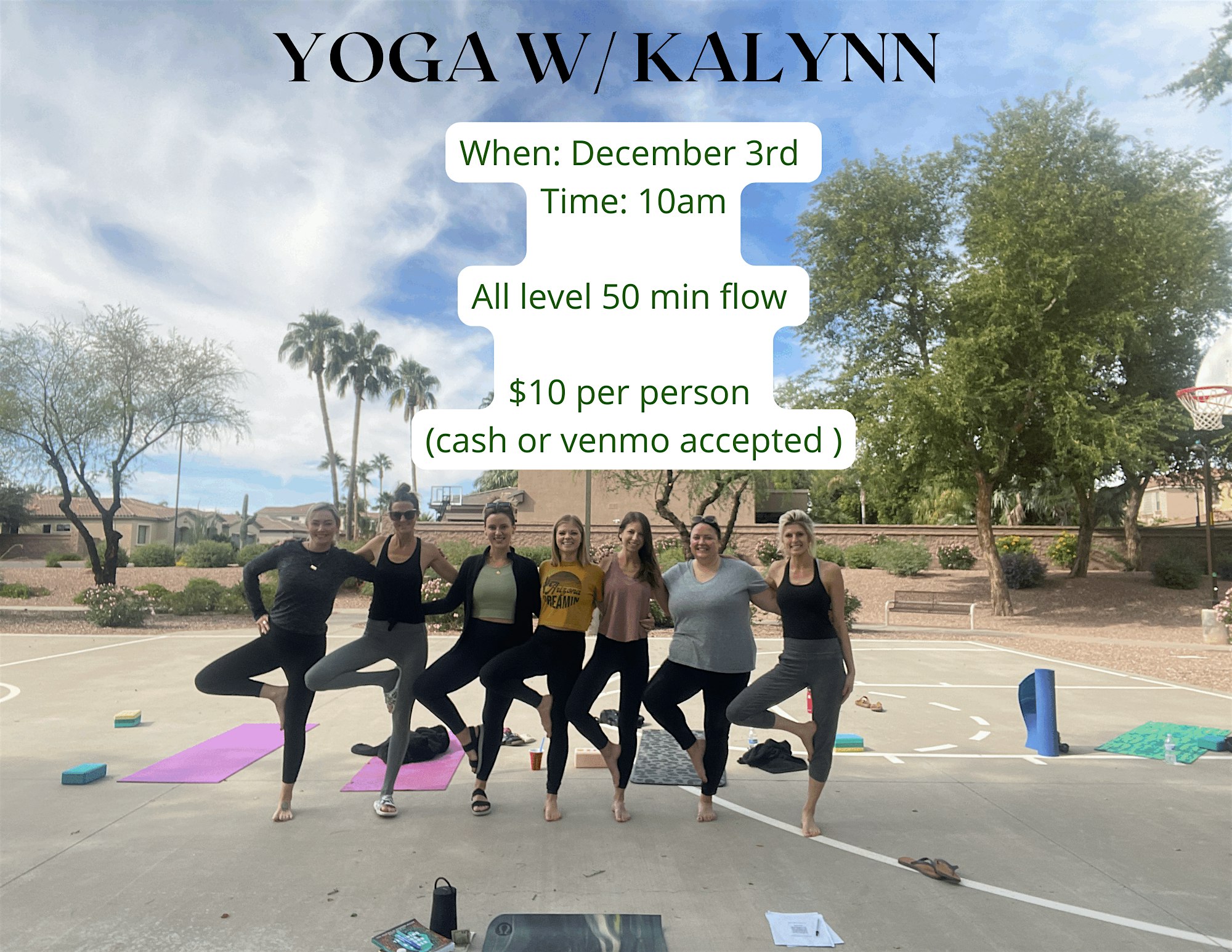 Weekly Yoga – Hatha & Yin with breathwork – Lake Park, NC