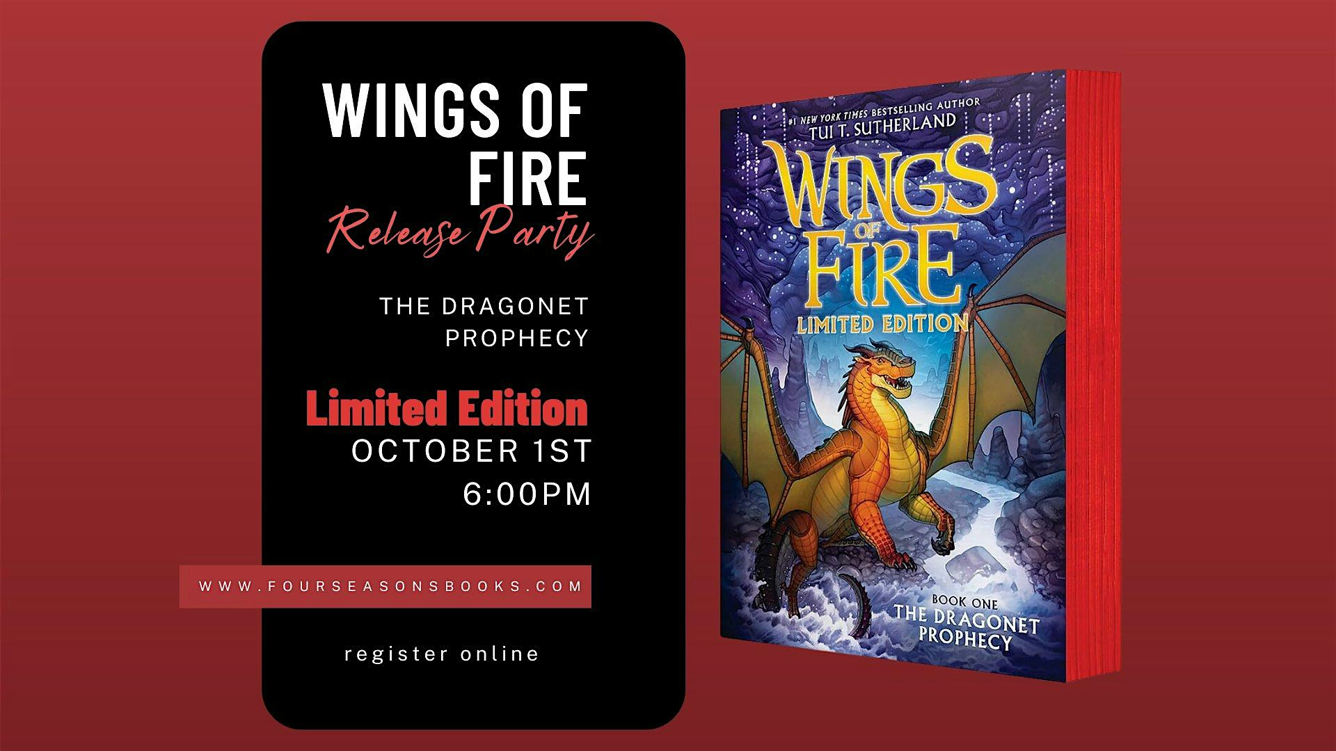 Wings of Fire: The Dragonet Prophecy: Limited Edition Book Release Party – Shepherdstown, WV