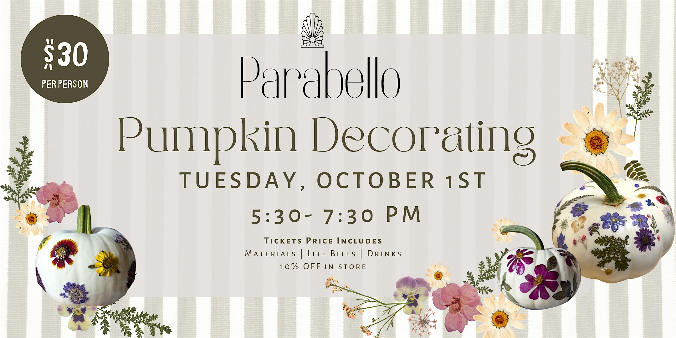 Pumpkin Decorating at Parabello – Clarks Summit, PA