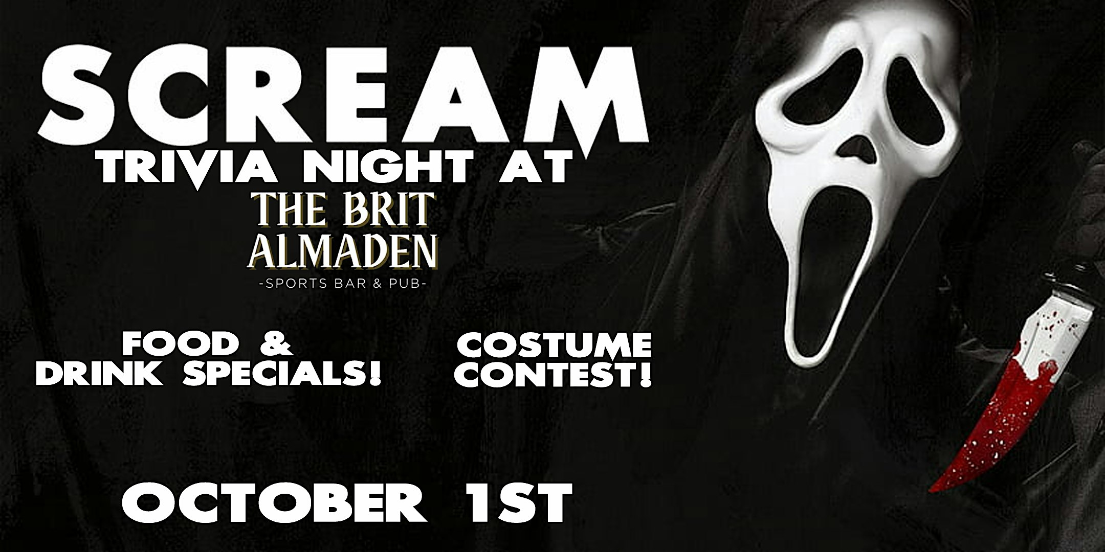 Scream Trivia Night! – San Jose, CA