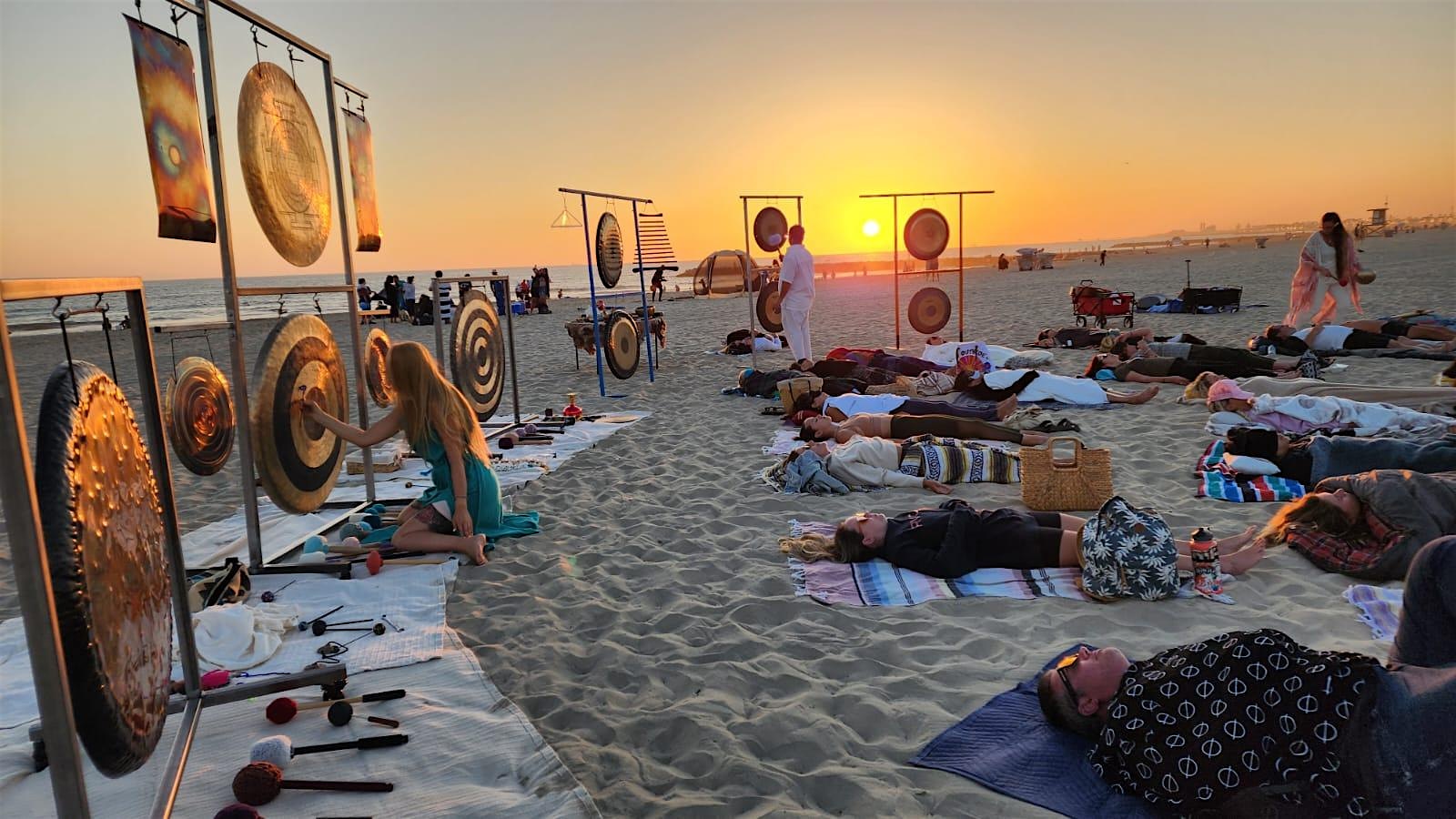 Ocean Sounds New Moon Beach Sound Bath 25th St. Newport Tue Oct. 1st. – Newport Beach, CA