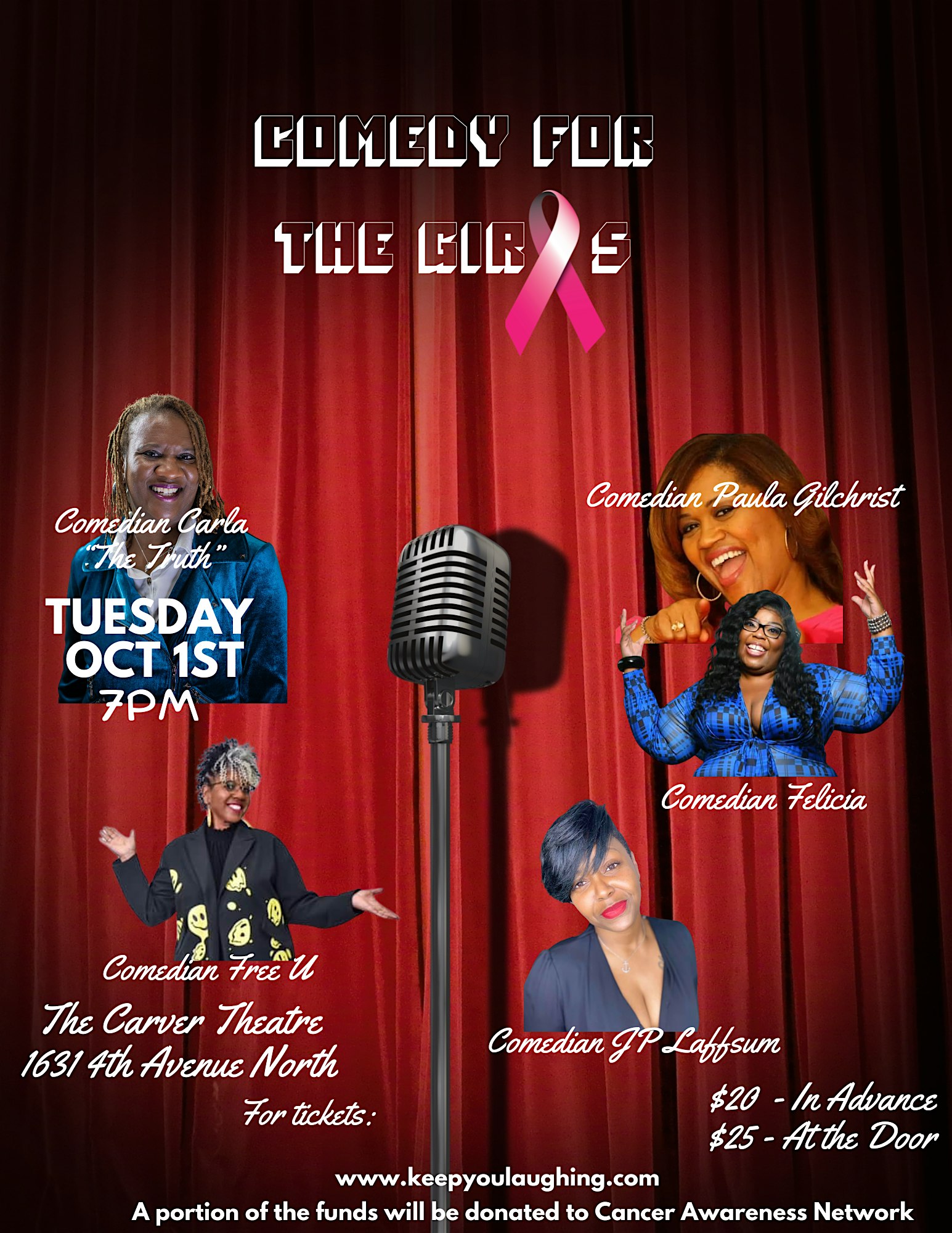 Comedy for the Girls – Birmingham, AL