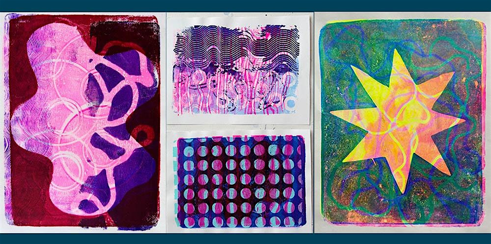 Craft Lake City Workshop: Gelli Plate Printmaking – Millcreek, UT