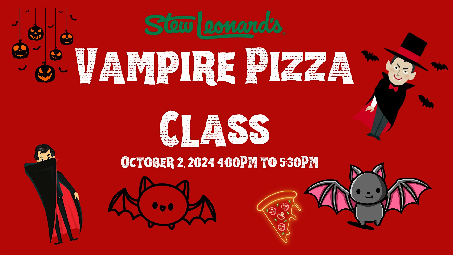 Vampire Pizza class – Norwalk, CT