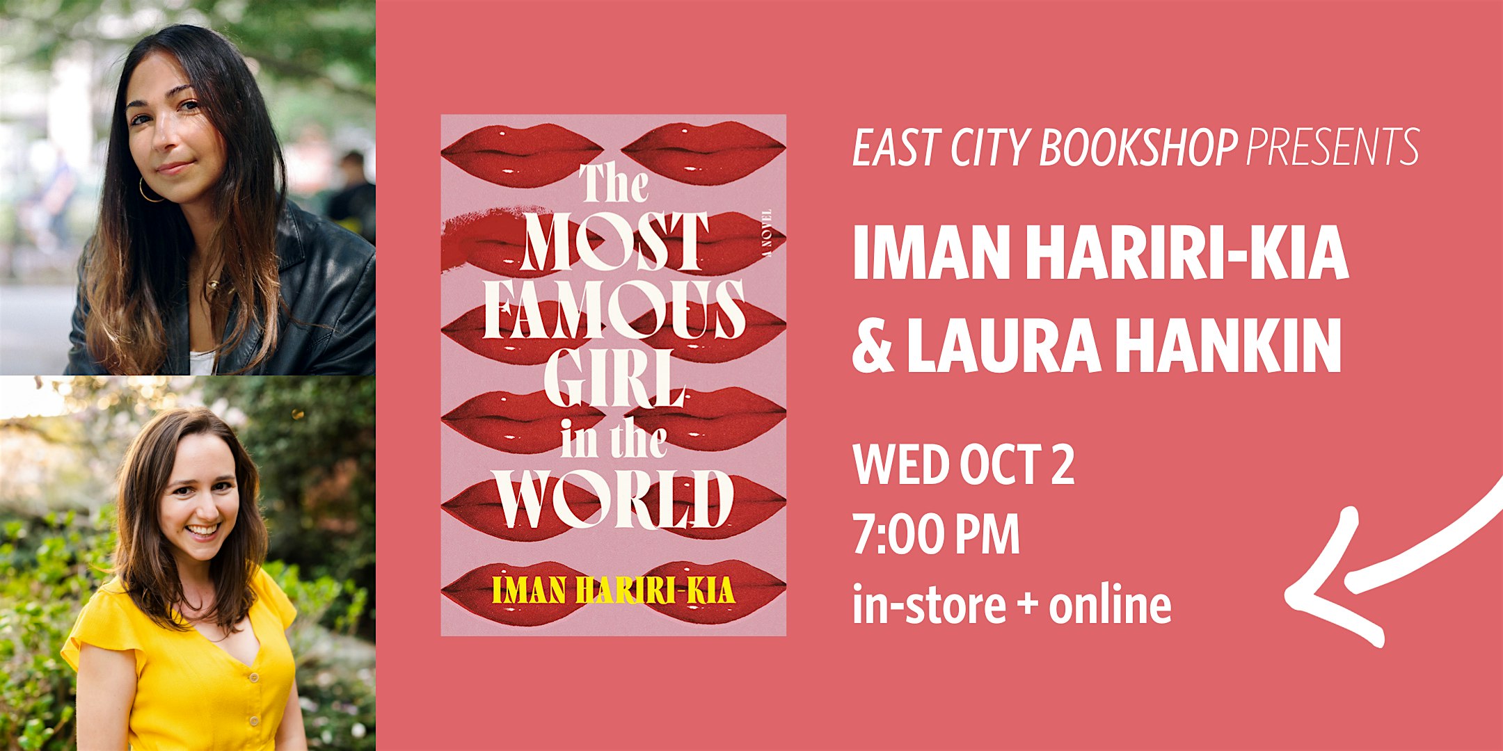 Hybrid Event: Iman Hariri-Kia, The Most Famous Girl in the World – Washington, DC