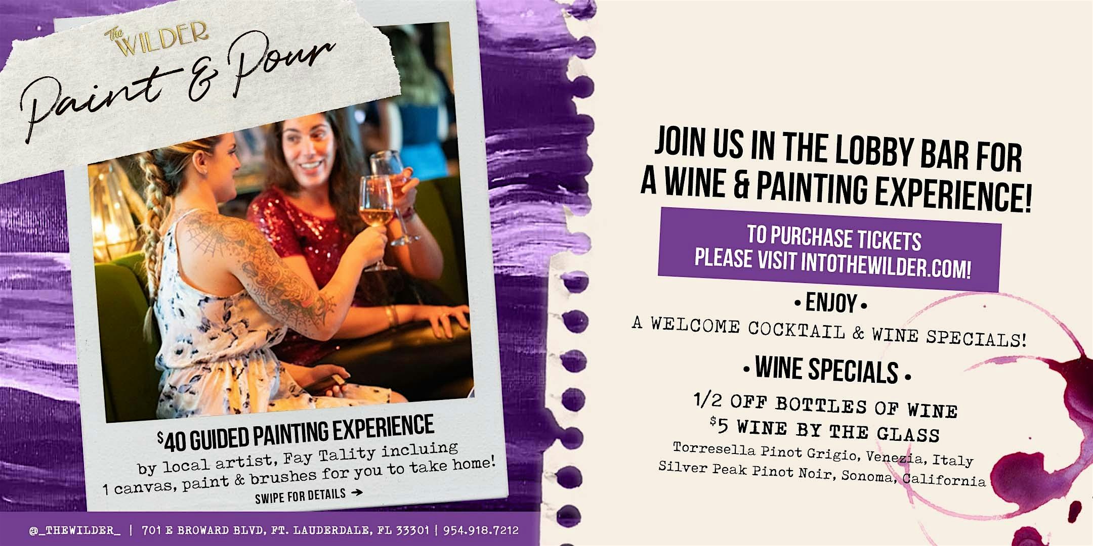 Paint & Pour | The Wilder – Fort Lauderdale, FL