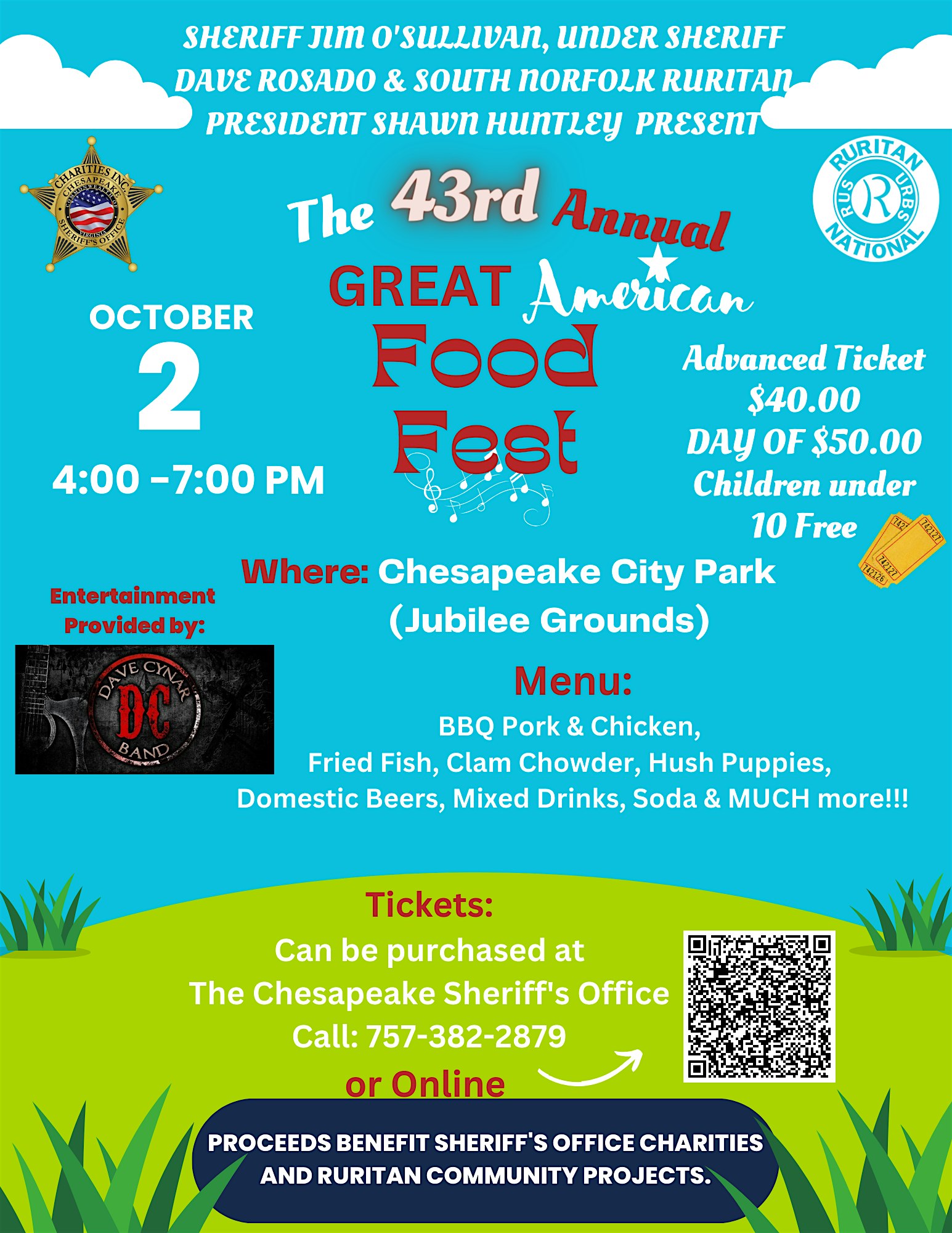 The 43rd Annual Great American Food Fest – Chesapeake, VA