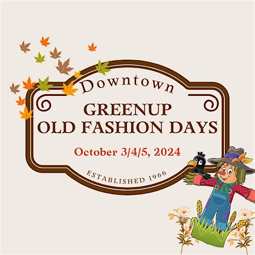 Greenup Old Fashion Days artisan/craft/other vendor set-up – Greenup, KY