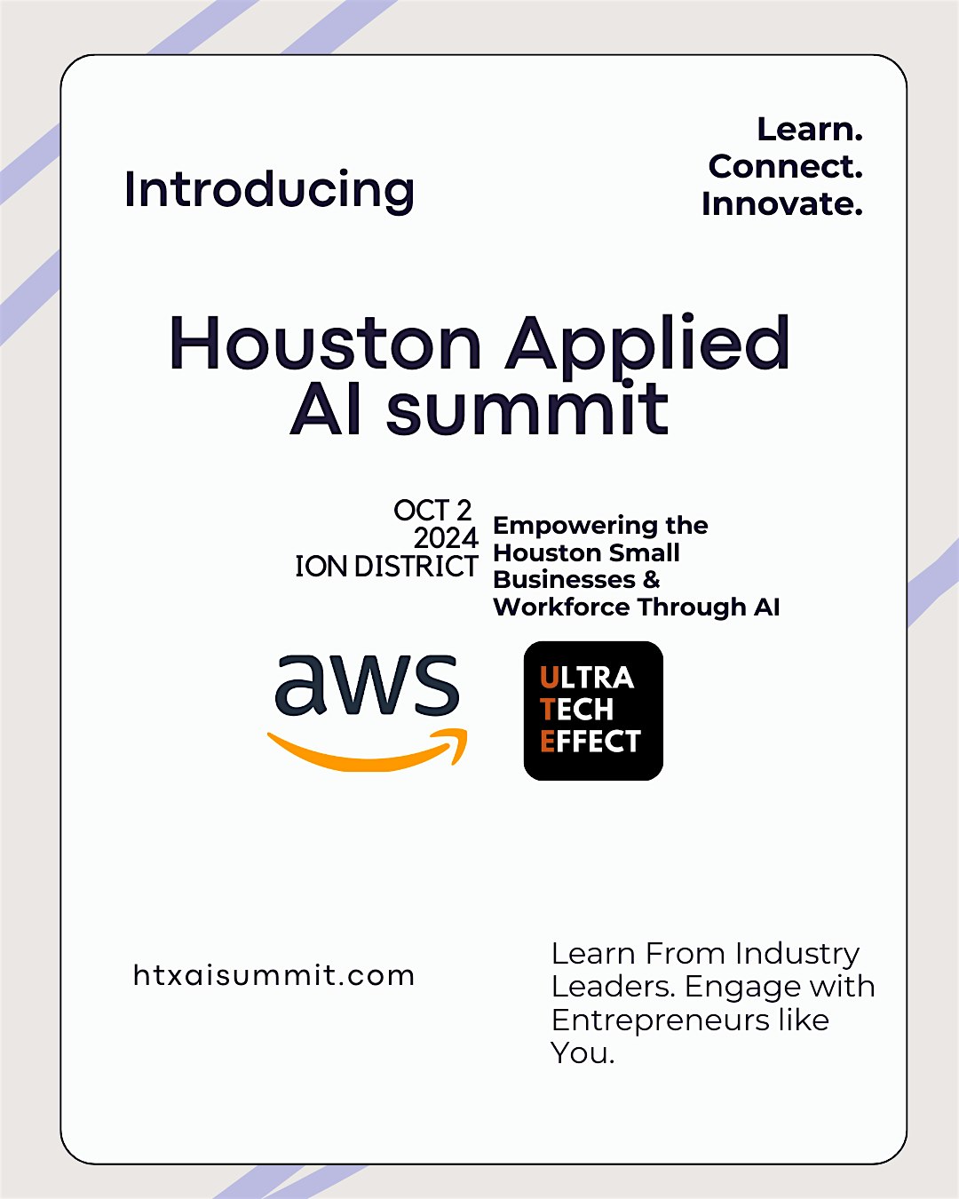 Houston Applied AI Summit – Houston, TX