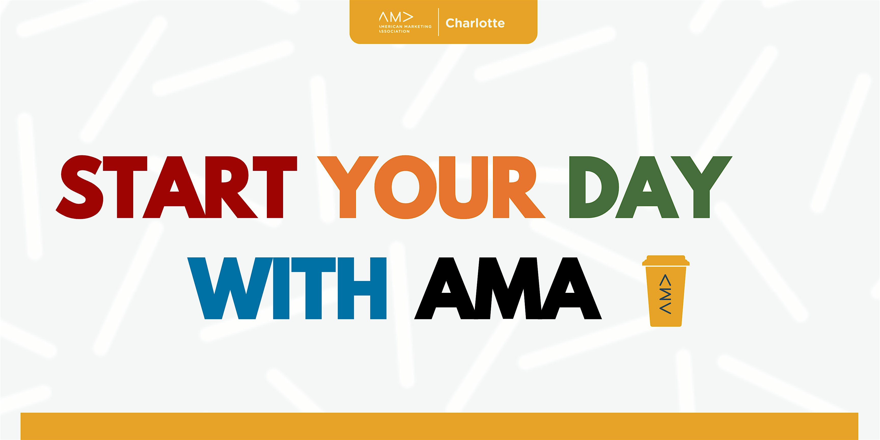 Start Your Day with AMA CLT: October – Huntersville – Huntersville, NC