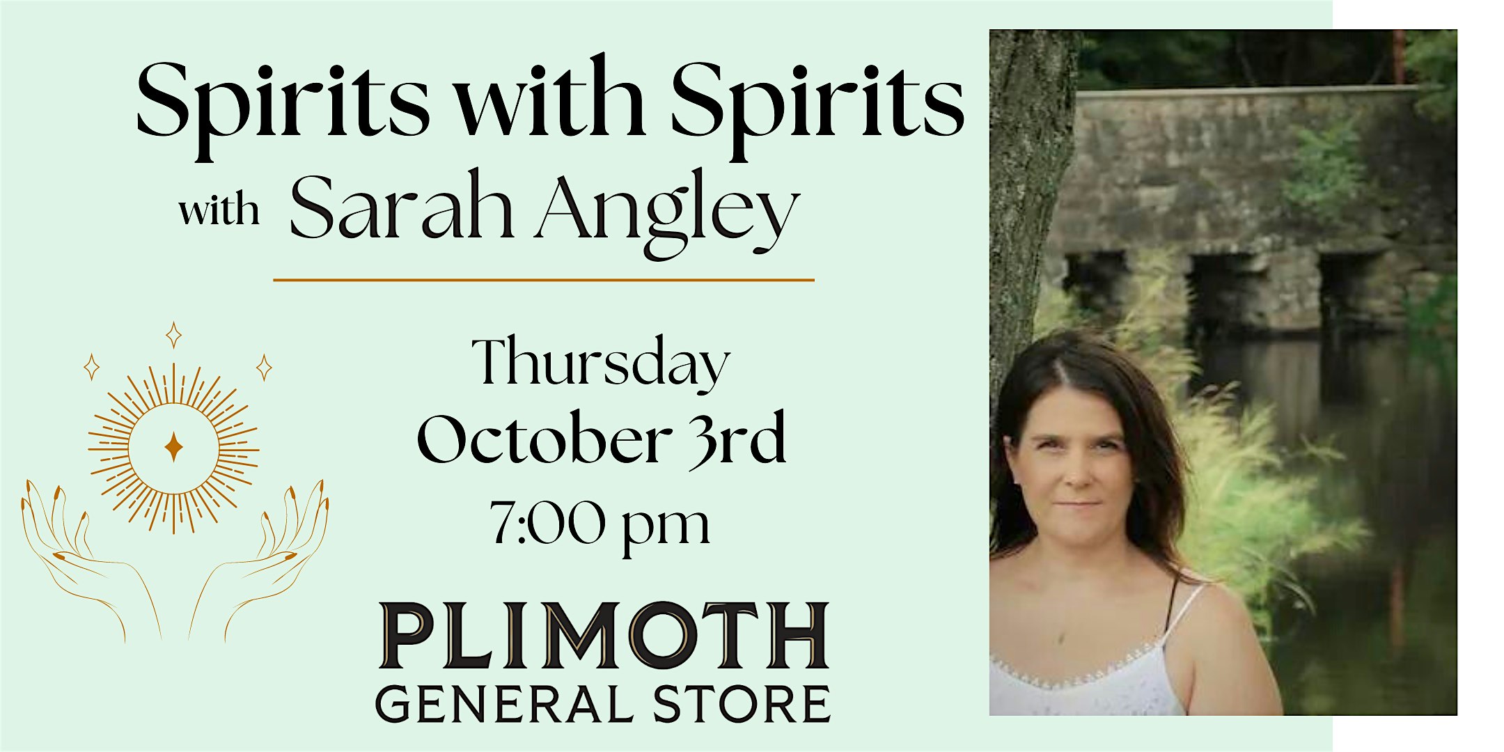 Spirits with Spirits, with Sarah Angley – Plymouth, MA