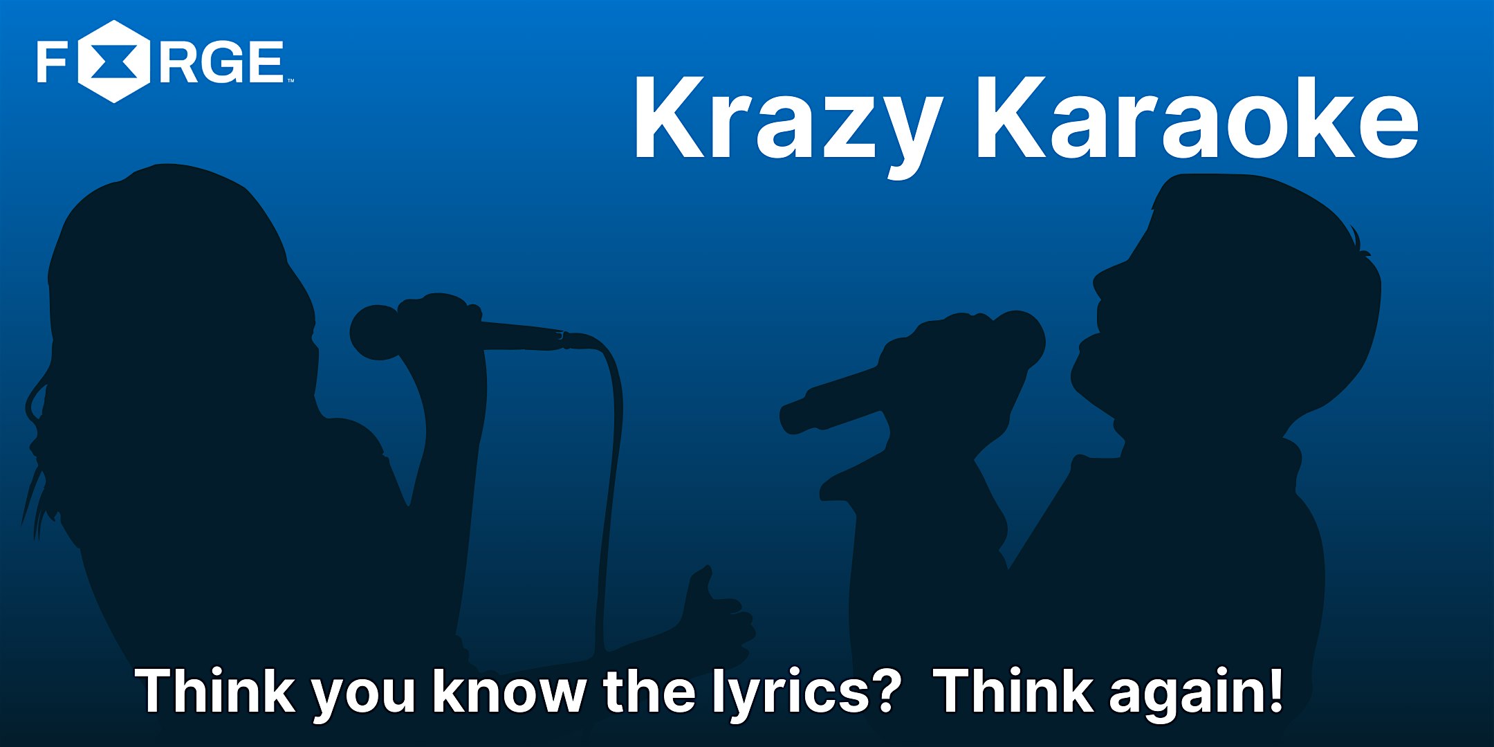 Forge Institute’s Krazy Karaoke at Brewski’s – Little Rock, AR