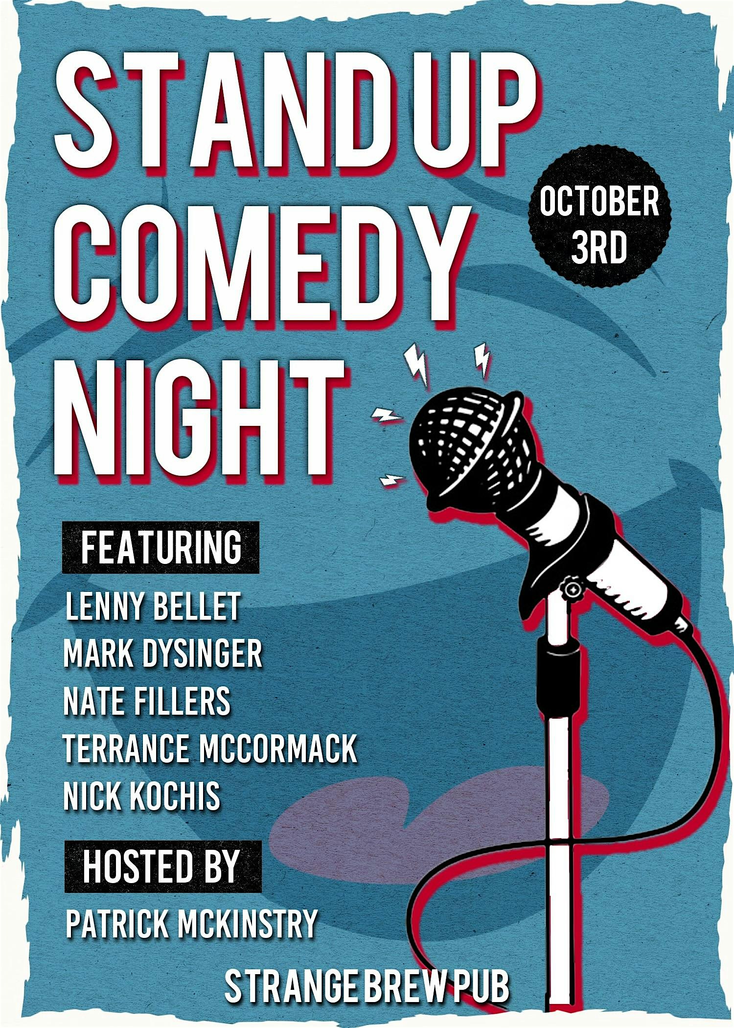 Stand Up Comedy Night – Norwich, CT