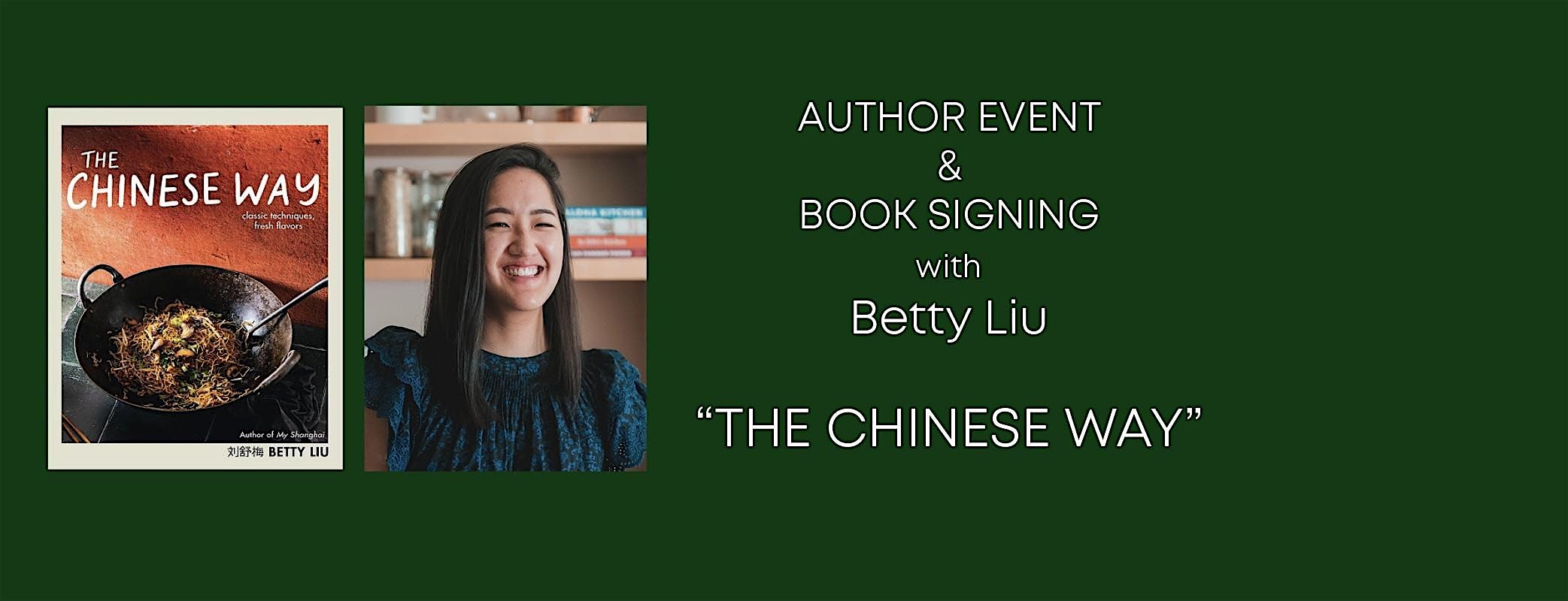 Author Event & Book Signing: Betty Liu, “The Chinese Way” – Cambridge, MA