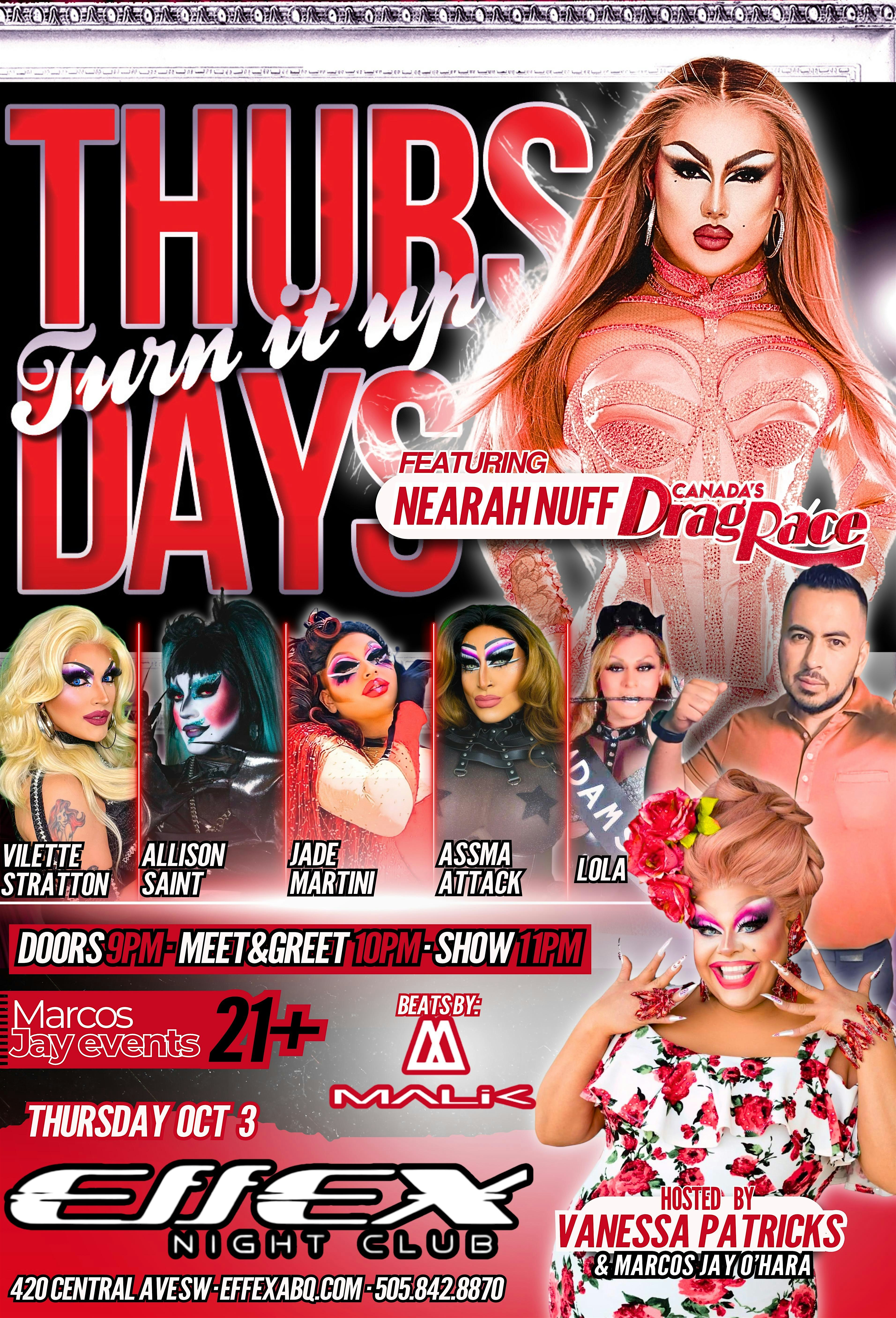 Turn it up Thursdays feat Nearah Nuff – Albuquerque, NM