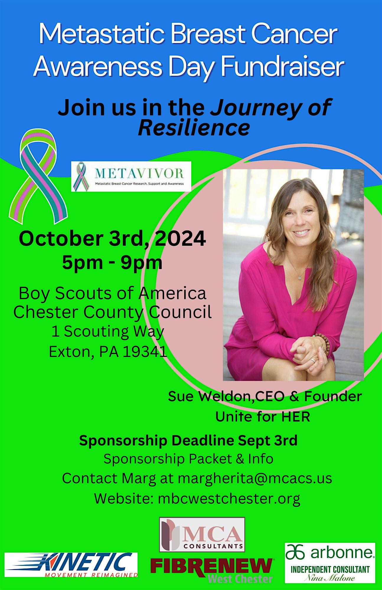 MBC Awareness Day Fundraiser – “Journey of Resilience” – Exton, PA