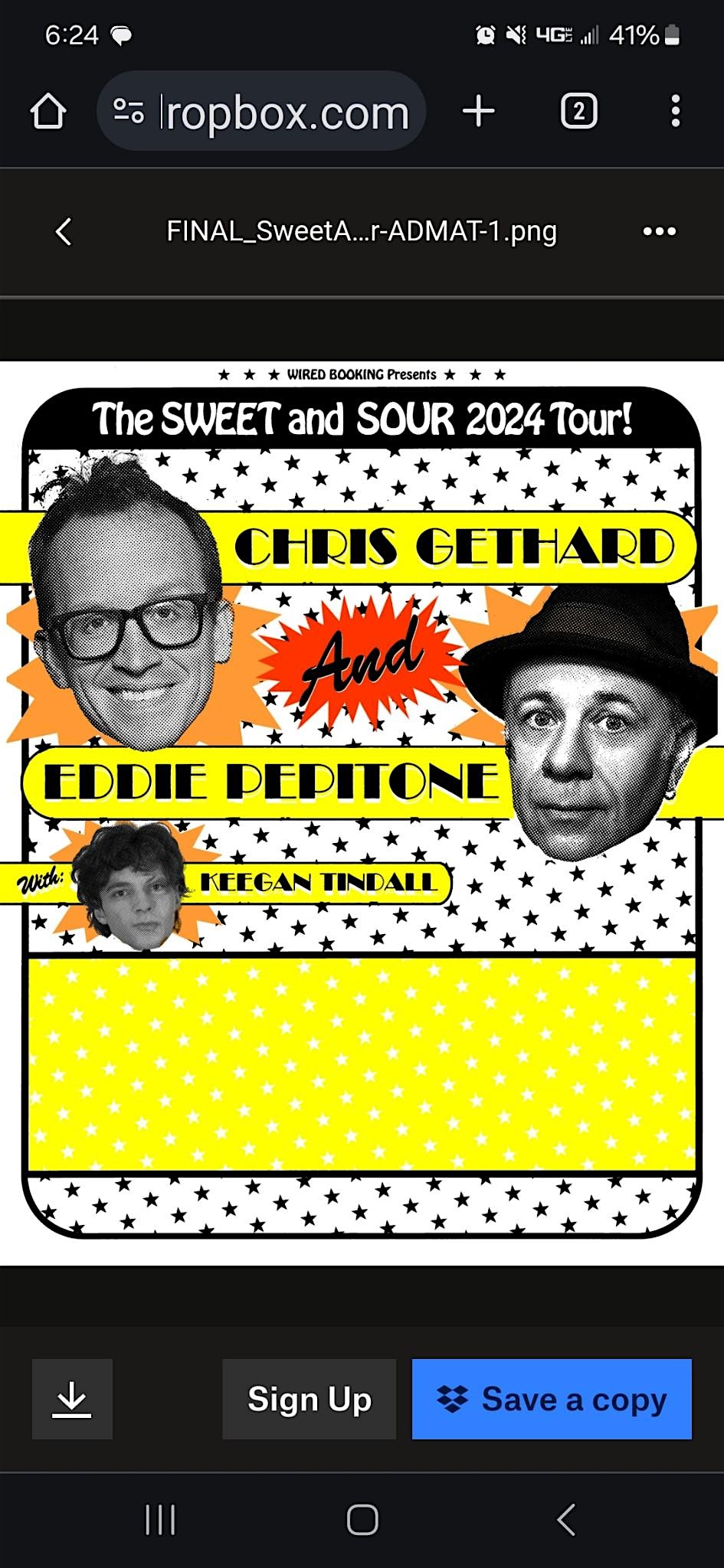 Chris Gethard and Eddie Pepitone w/ Keegan Tindall – Garwood, NJ