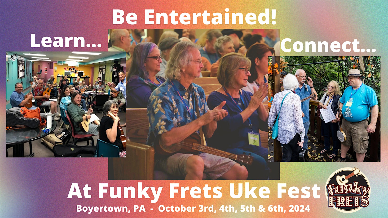 2024 Funky Frets Ukulele Fest – Boyertown, PA