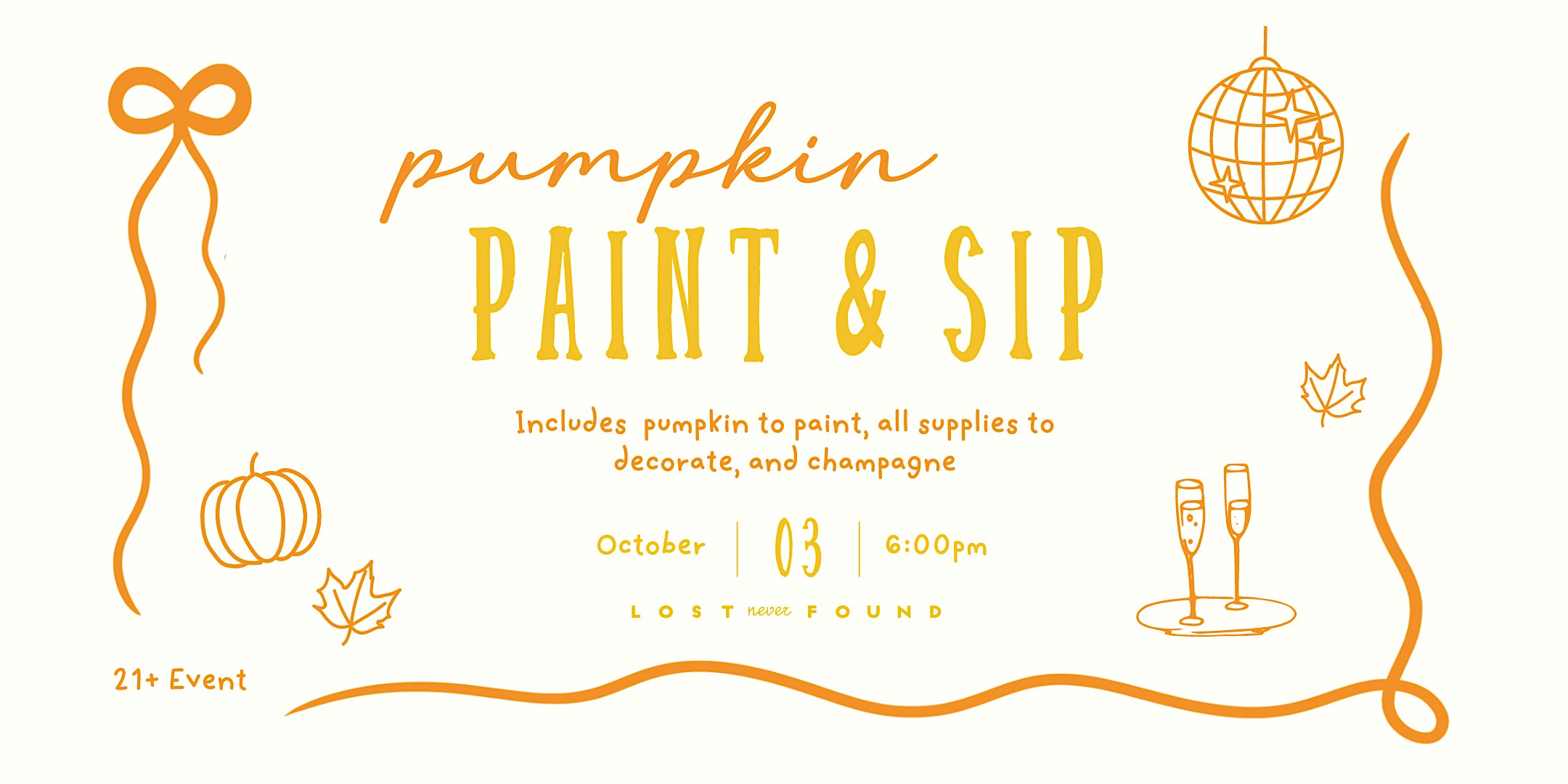 Pumpkin Paint & Sip – Chicago, IL