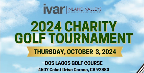 2024 Charity Golf Tournament – Corona, CA