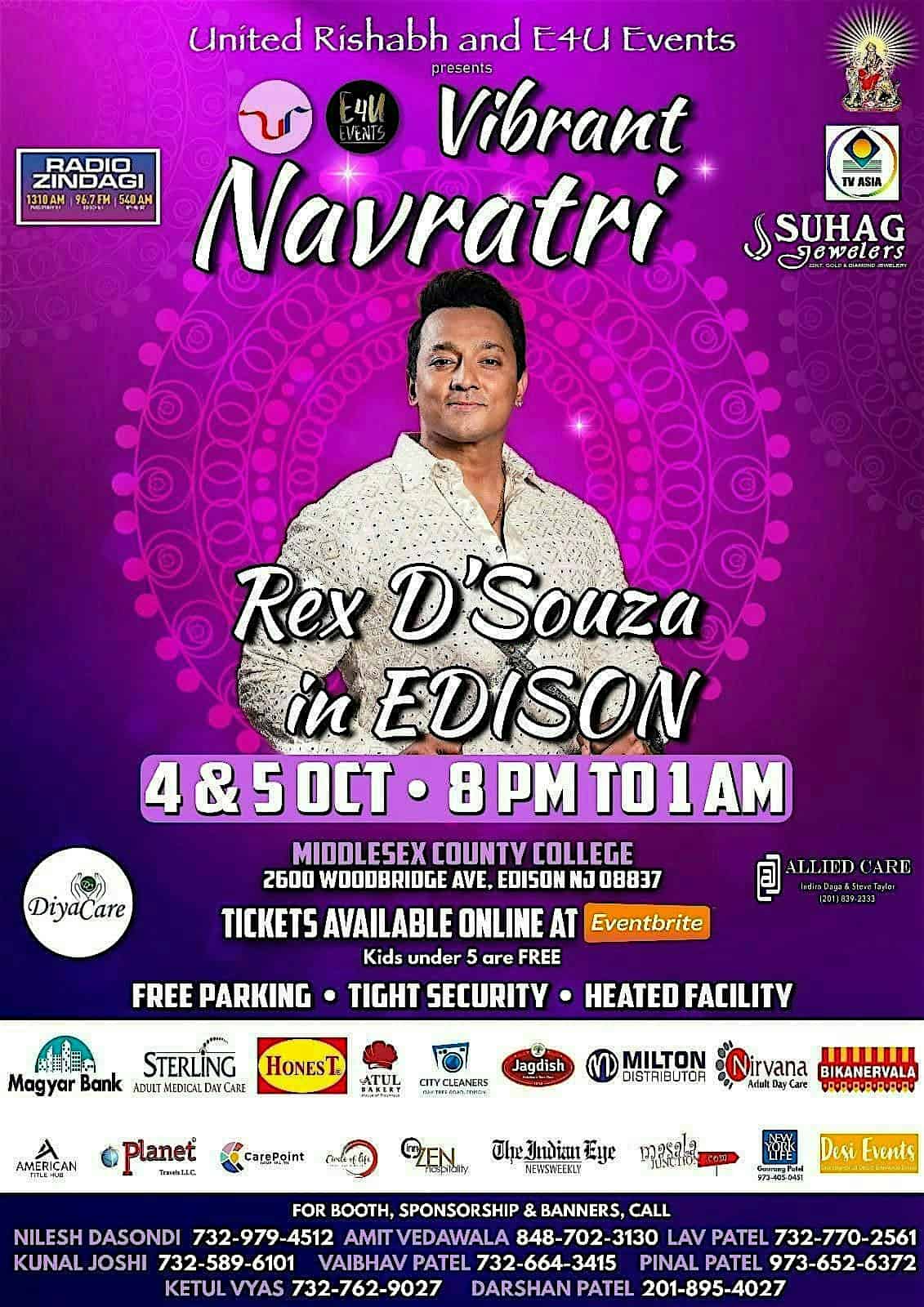 Rex D’Souza Garba in Edison, New Jersey | 2024 – Edison, NJ