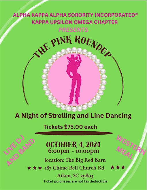 The Pink RoundUp – Aiken, SC