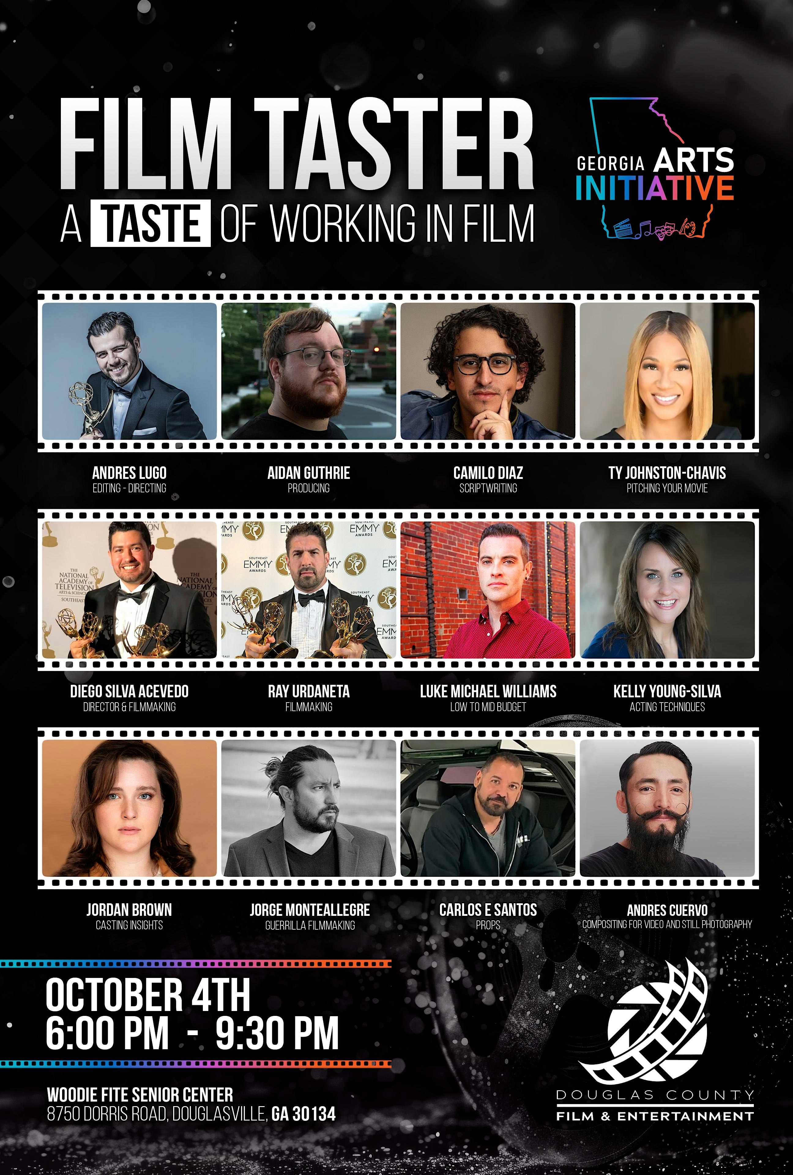 Film Taster: A Taste of Working in Film – Douglasville, GA