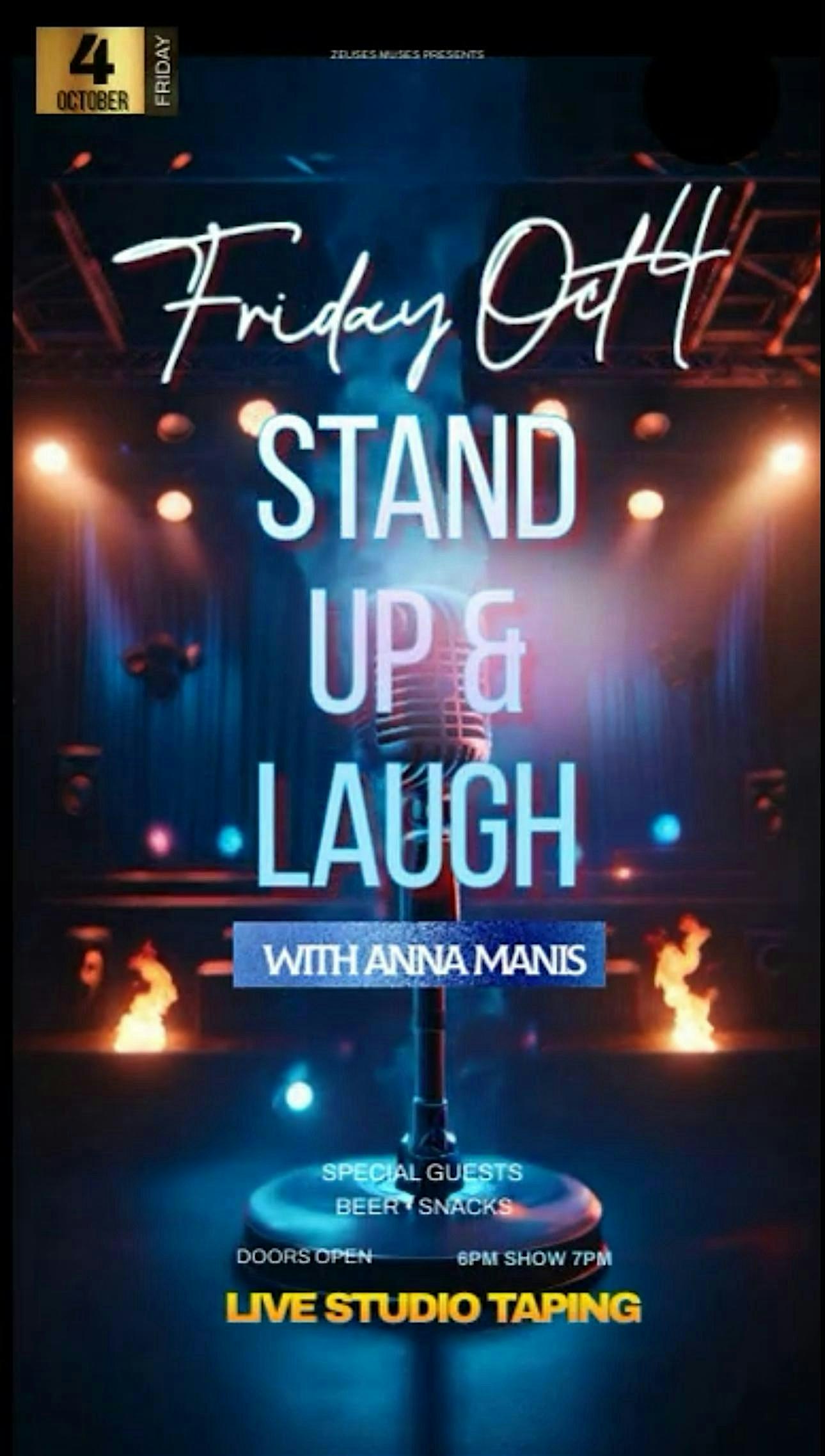 Stand Up and Laugh with Anna Manis – Nashville, TN