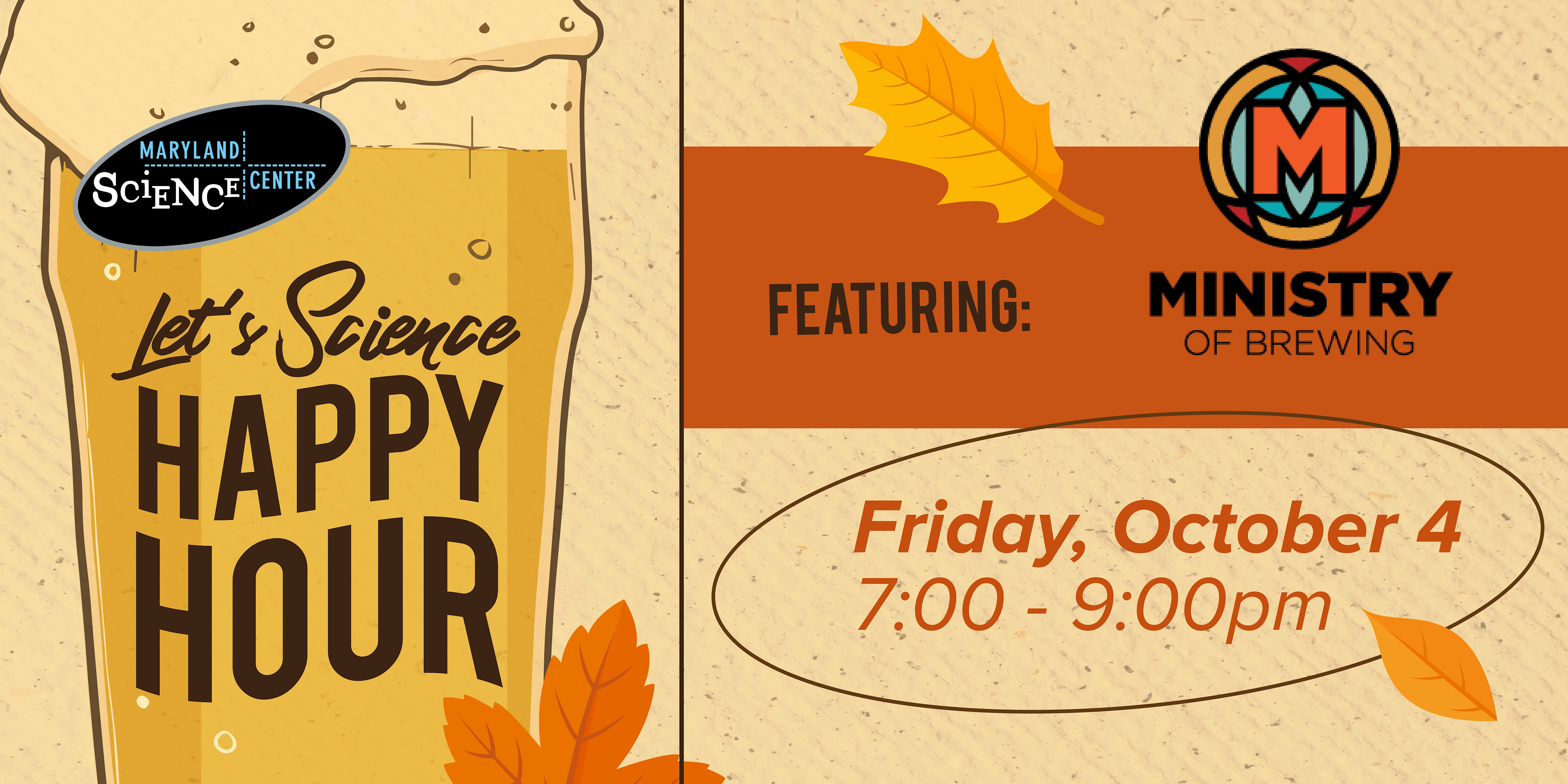 Let’s Science Happy Hour feat. Ministry of Brewing – Baltimore, MD