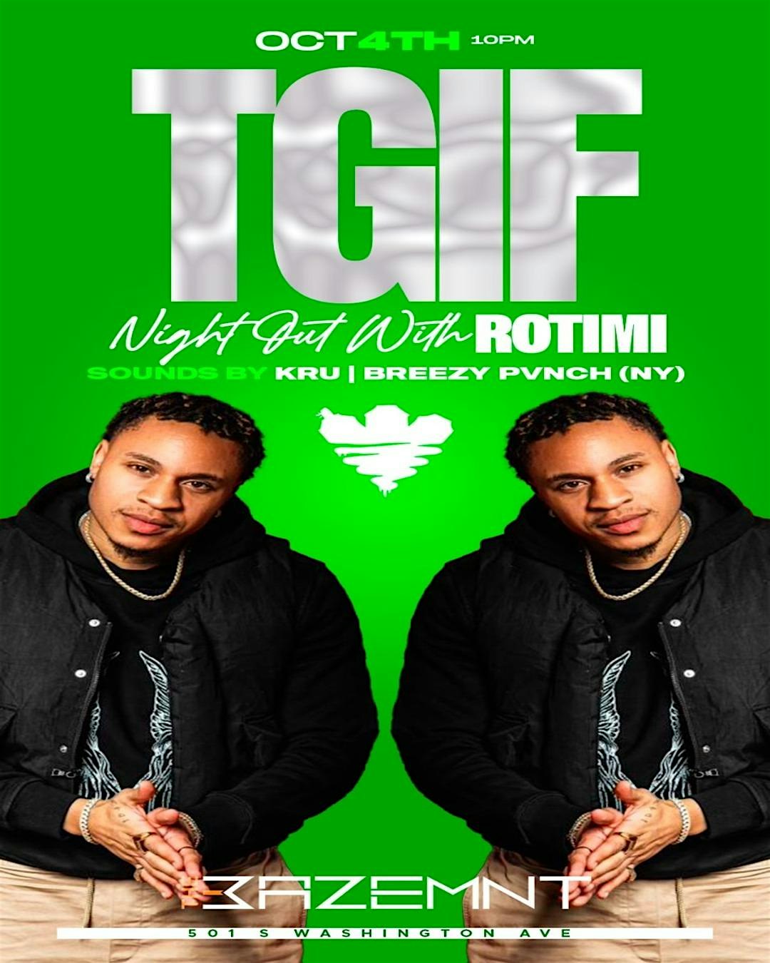 Rotimi Live @ The Bazemnt – Minneapolis, MN