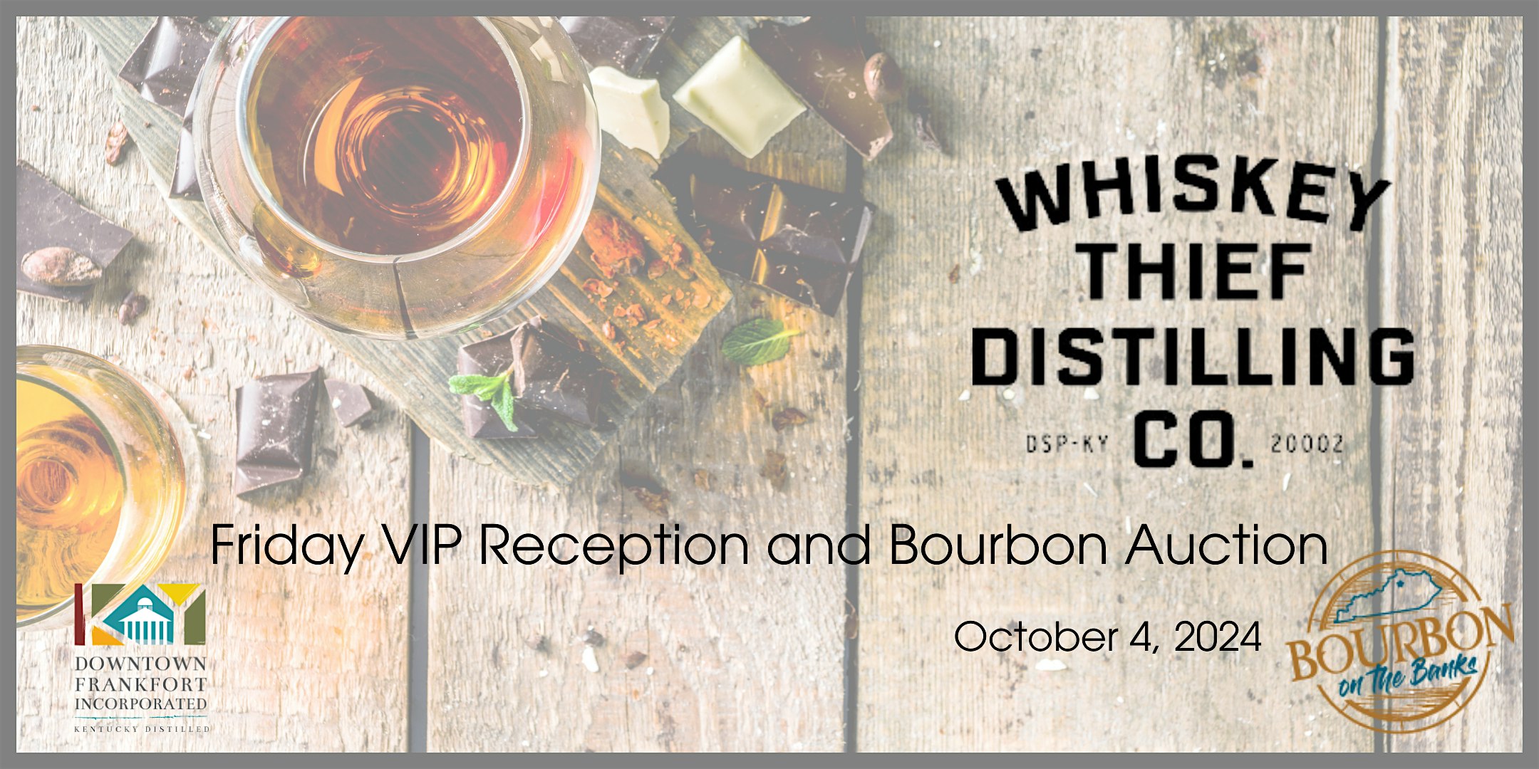 Friday VIP Reception and Bourbon Auction – Frankfort, KY