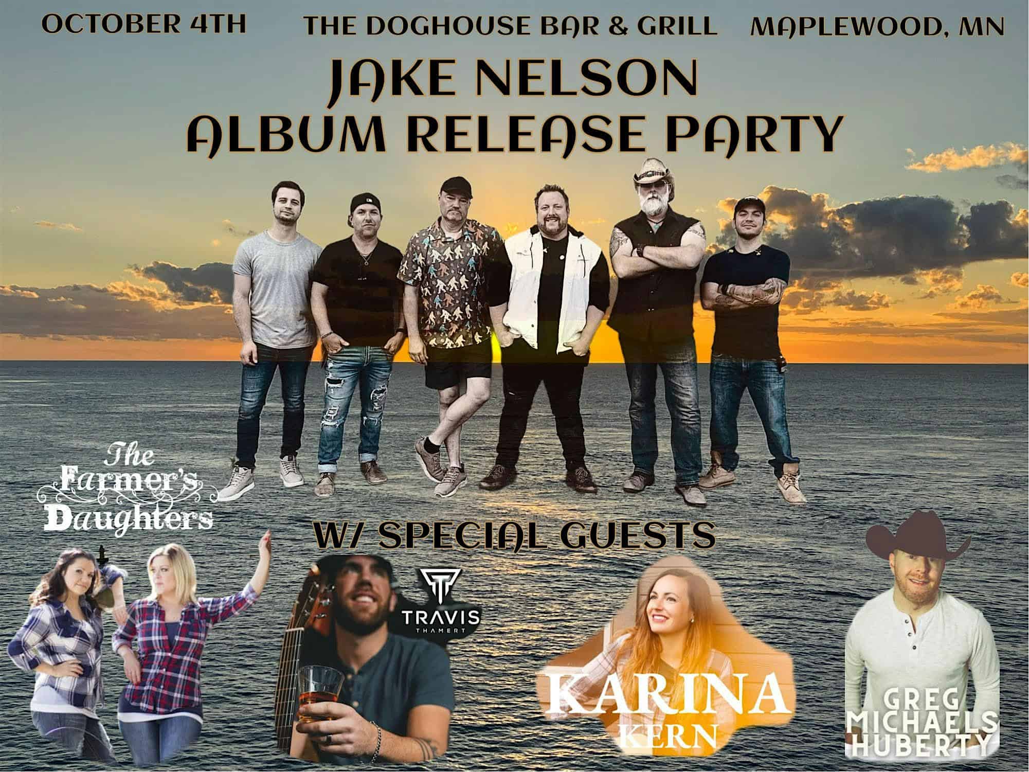 Jake Nelson Album Release Party – Saint Paul, MN