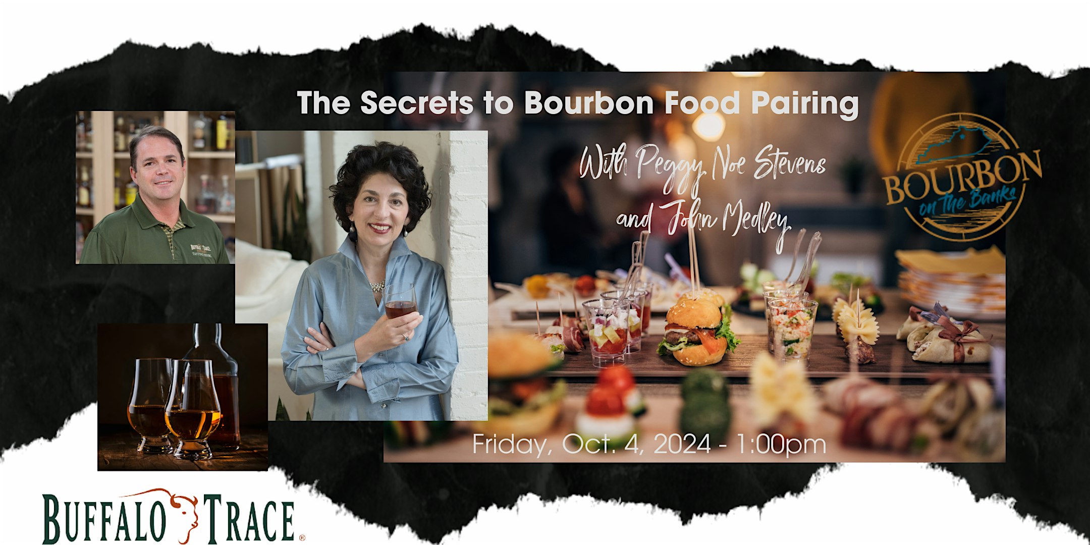 The Secrets to Bourbon Food Pairing with Peggy Noe Stevens & John Medley – Frankfort, KY