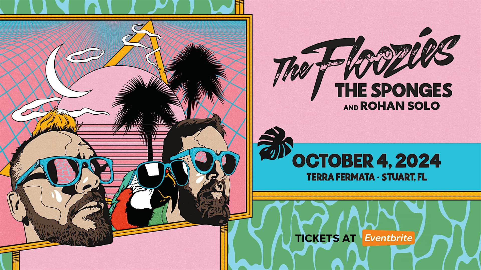 THE FLOOZIES w/ THE SPONGES & ROHAN SOLO – STUART – Stuart, FL