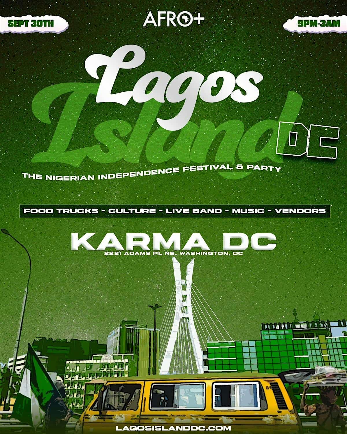 Lagos Island DC II (Nigerian Independence Fest) – Washington, DC