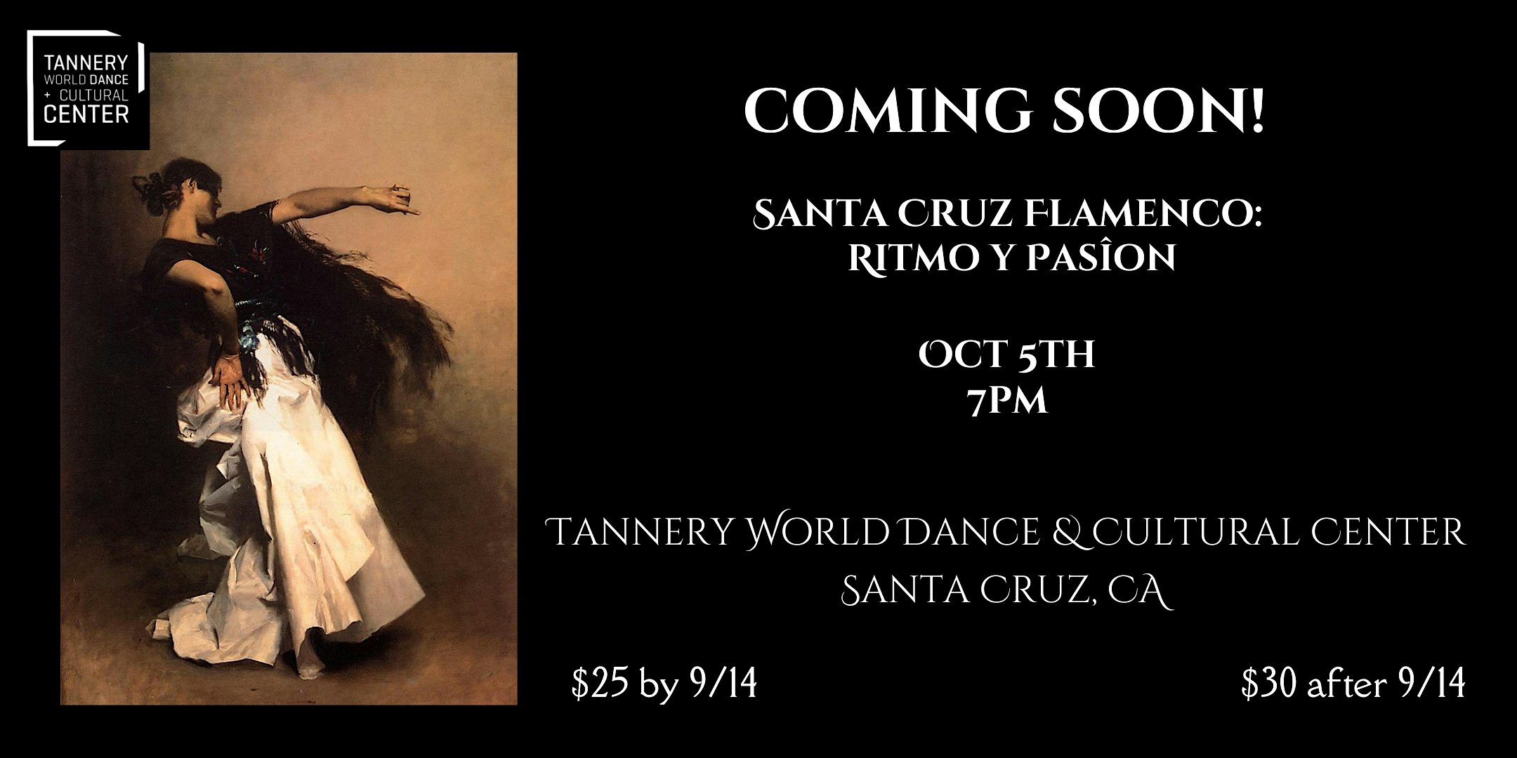 Santa Cruz Flamenco: Ritmo y Pasîon Series – Santa Cruz, CA