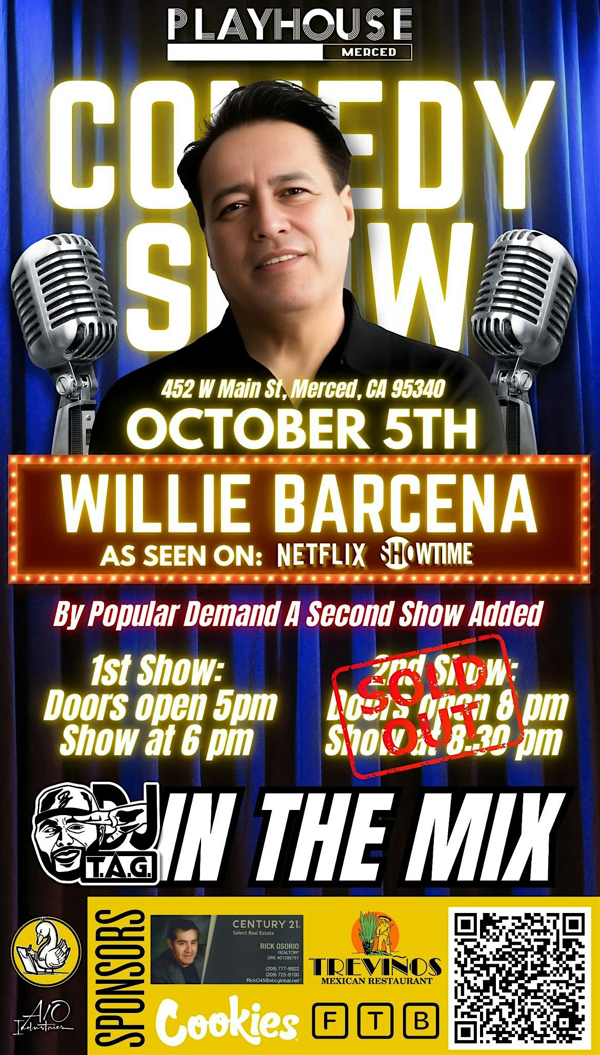 Willie Barcena Live! (1st Show) – Merced, CA