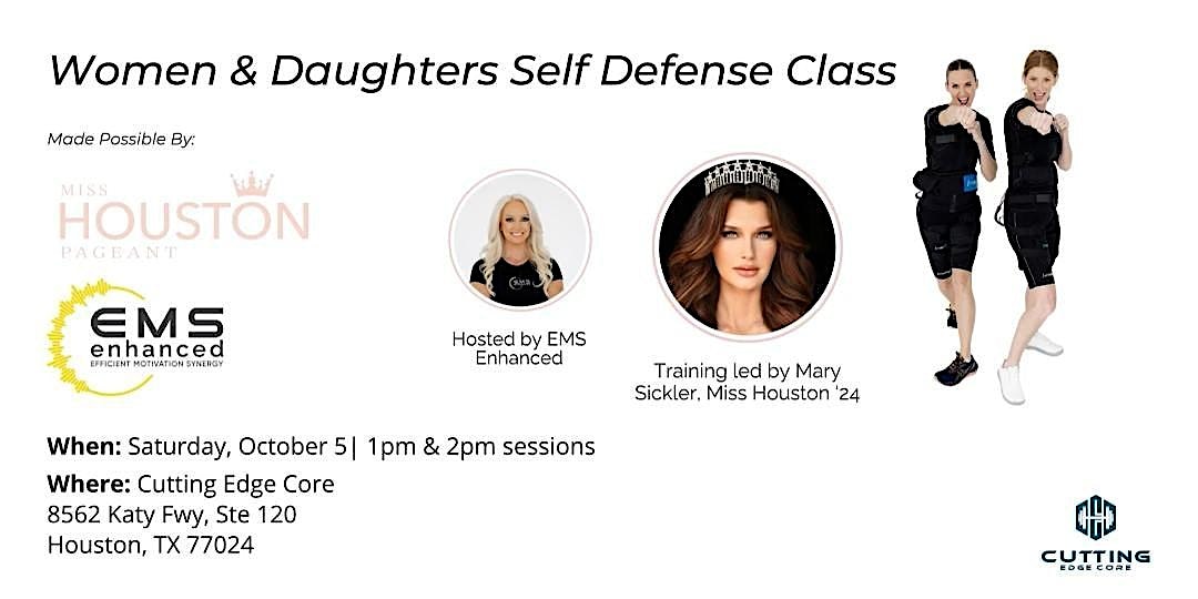 Women & Daughter Self Defense Training – Houston, TX