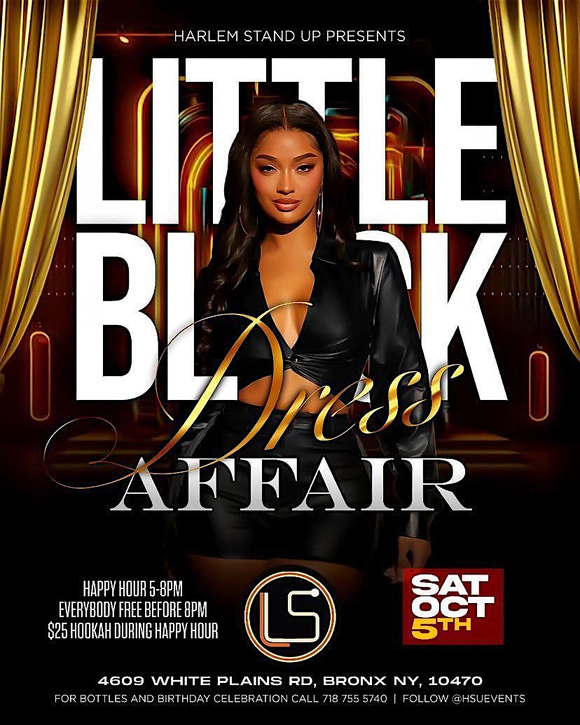 LITTLE BLACK DRESS AFFAIR – The Bronx, NY