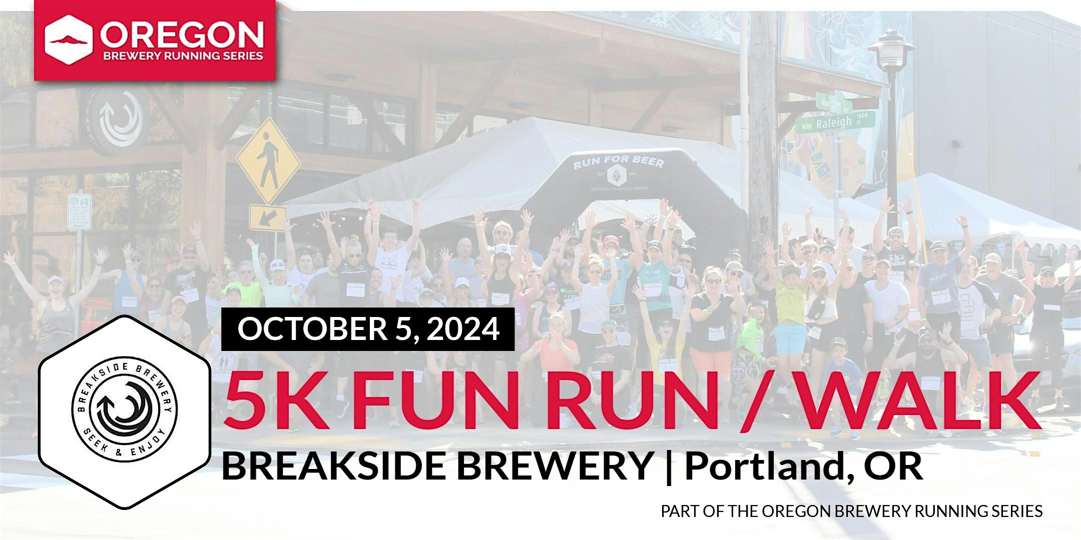 5k Beer Run x Breakside Brewery | 2024 Oregon Brewery Running Series – Portland, OR