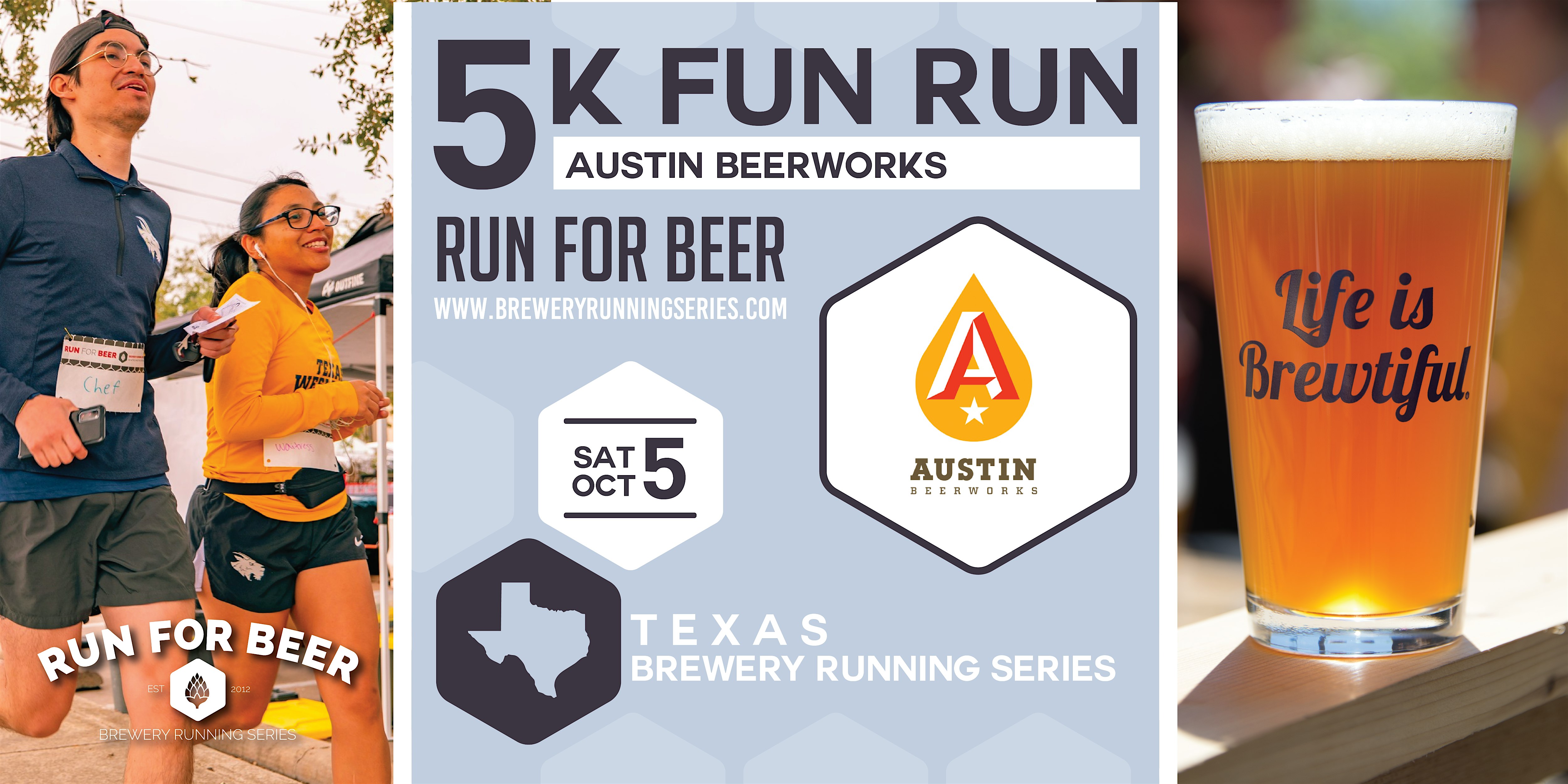 5k Beer Run x Austin Beerworks | 2024 Texas Brewery Running Series – Austin, TX